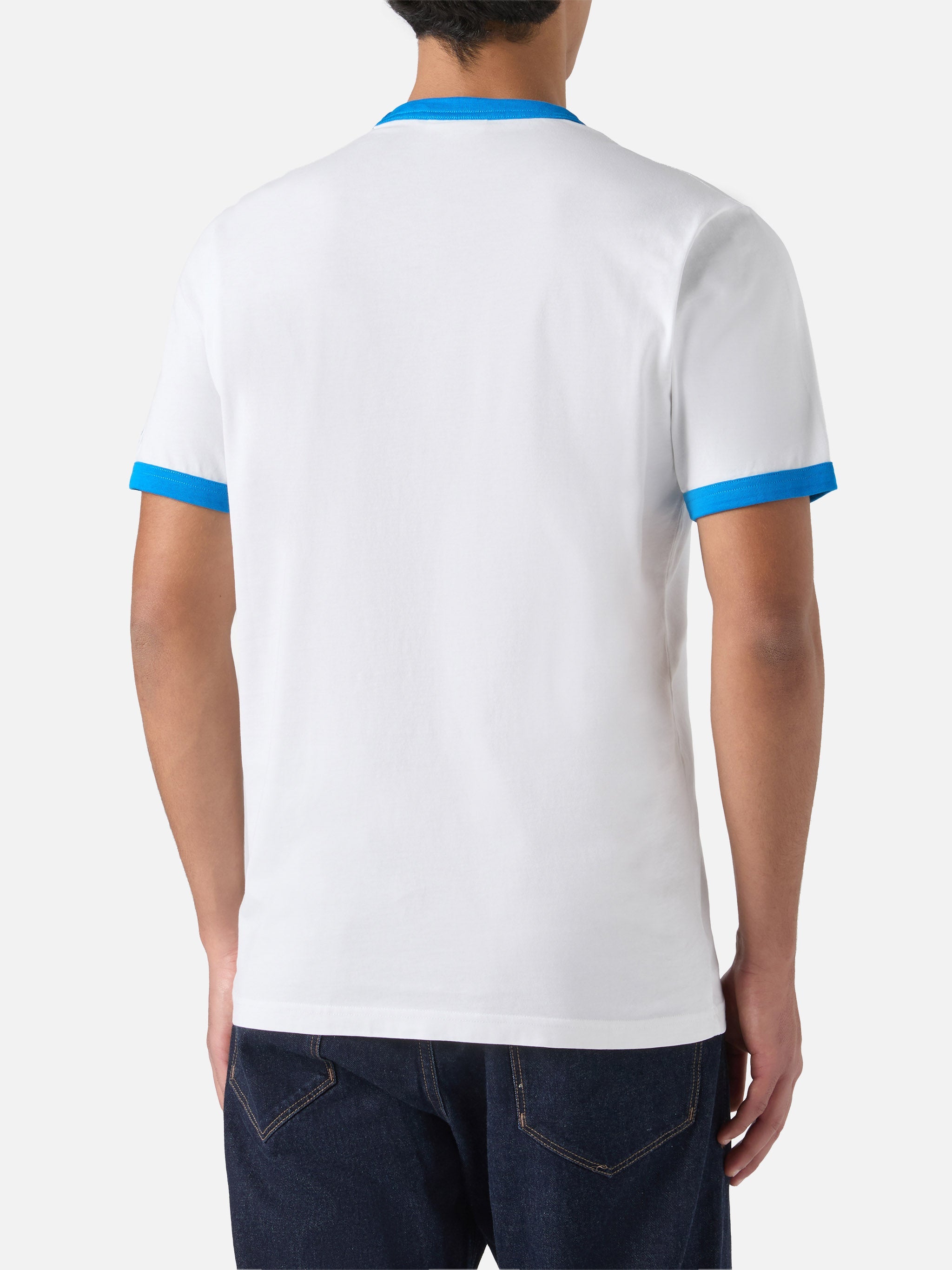 Man Cotton T-Shirt With Spiderman Print | Marvel Special Edition White