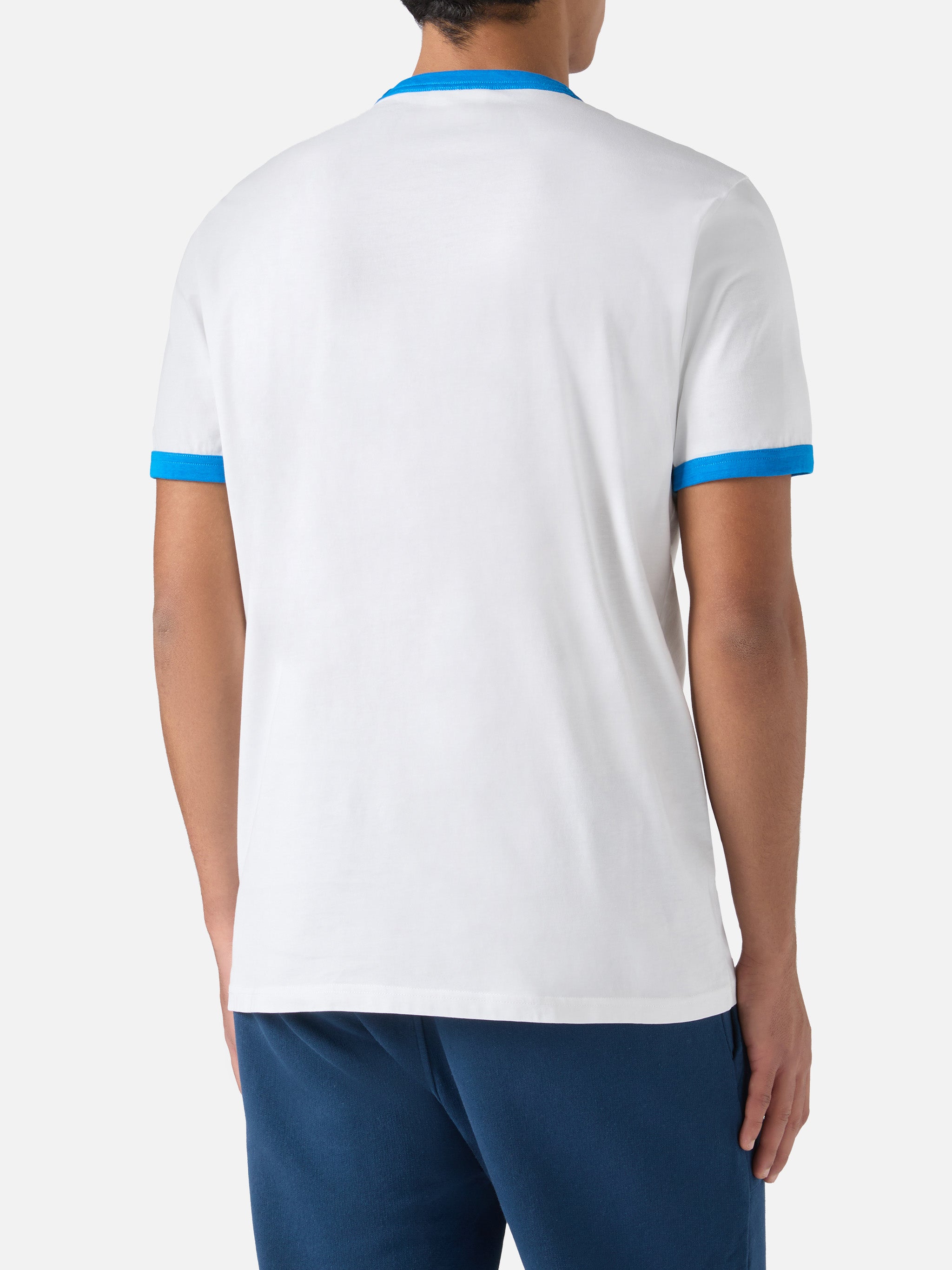 Man Cotton T-Shirt With Thor Print | Marvel Special Edition White