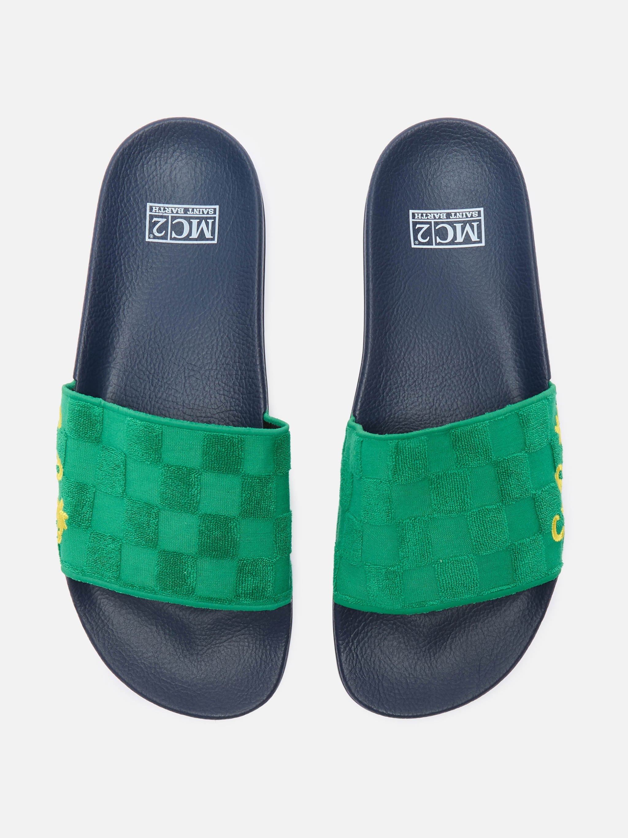 Mens Slippers With Saint Barth Logo Flip Flop