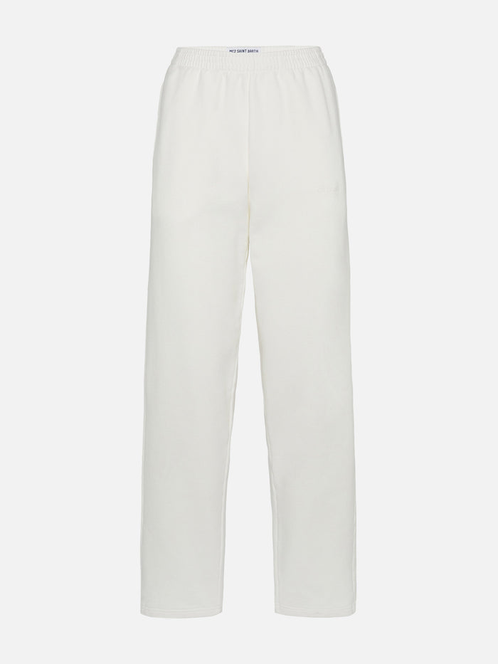 Off-White Cotton Deena Jogger Pants