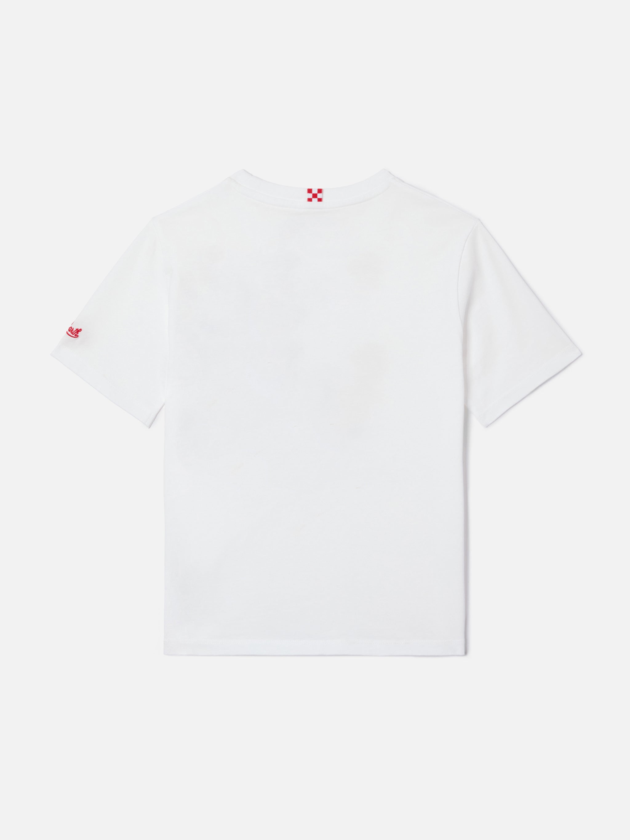 Denver Jr T-Shirt With Tennis Team Embroidery | Special Edition White