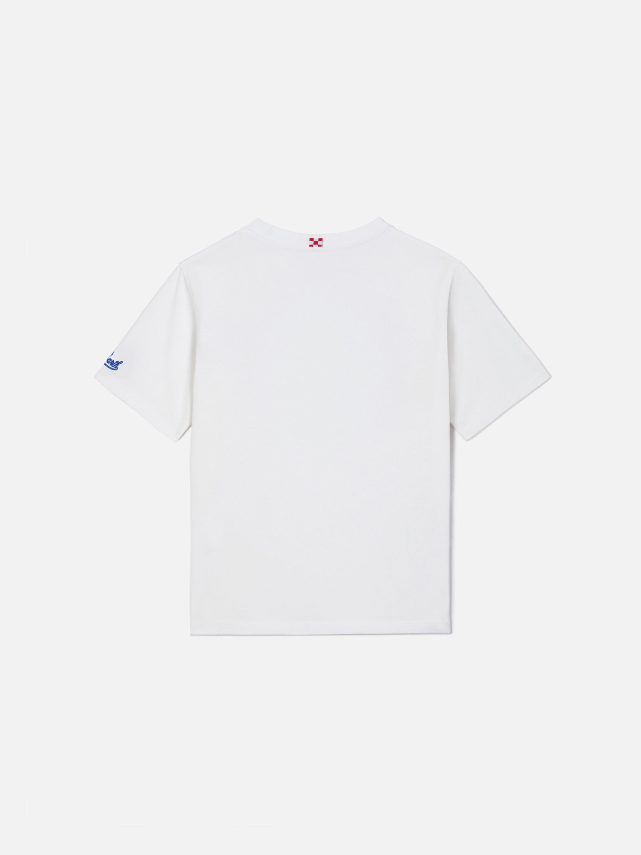 Denver Jr T-Shirt With Super Friends Embroidery | Special Edition White