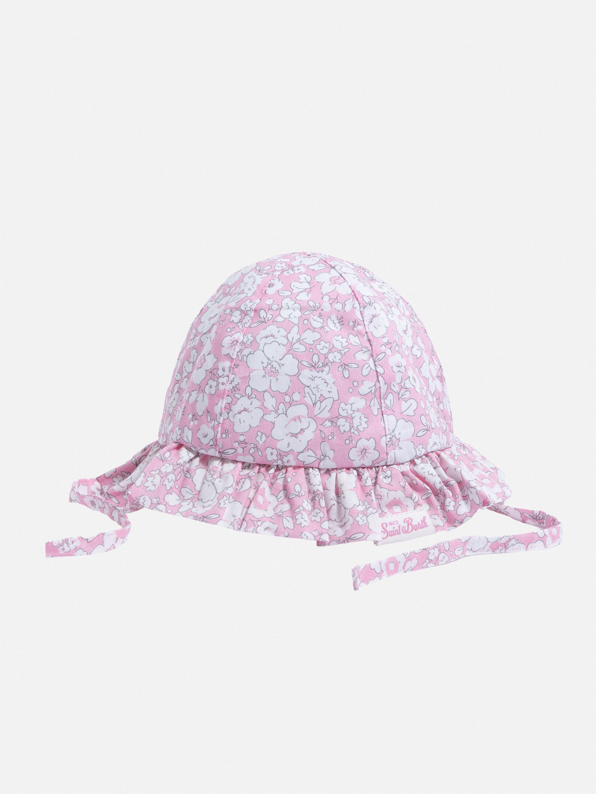 Doremi Newborn Cotton Bonnet Pink Hat