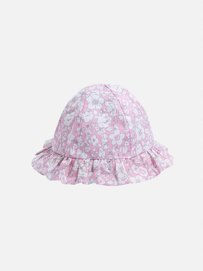 Doremi Newborn Cotton Bonnet Pink Hat