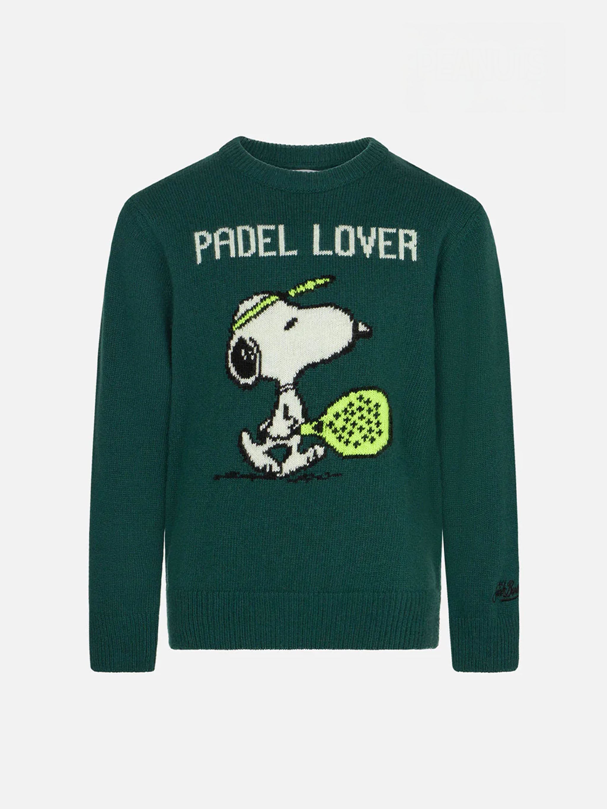 Boy Crewneck Sweater With Snoopy Print | - Peanuts™ Special Edition