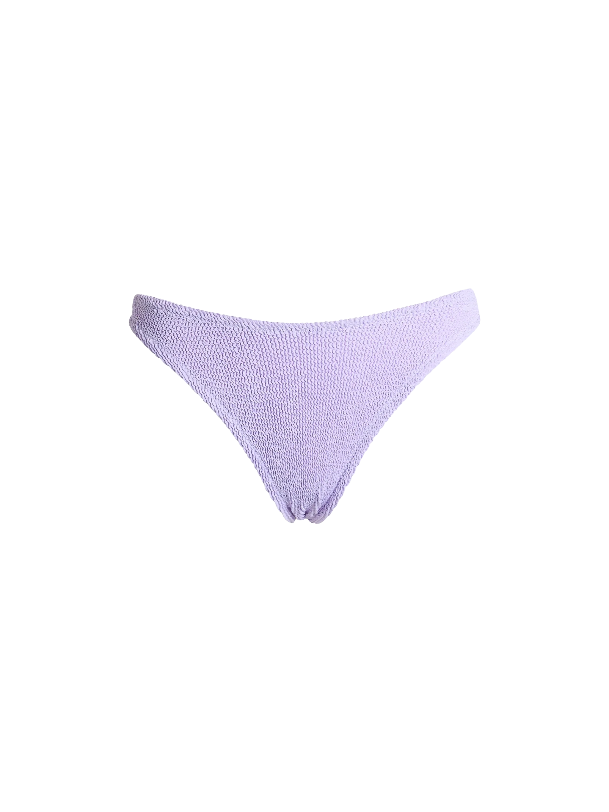 Elise Lilac Crinkle Classic Swim Briefs Pink Bottom