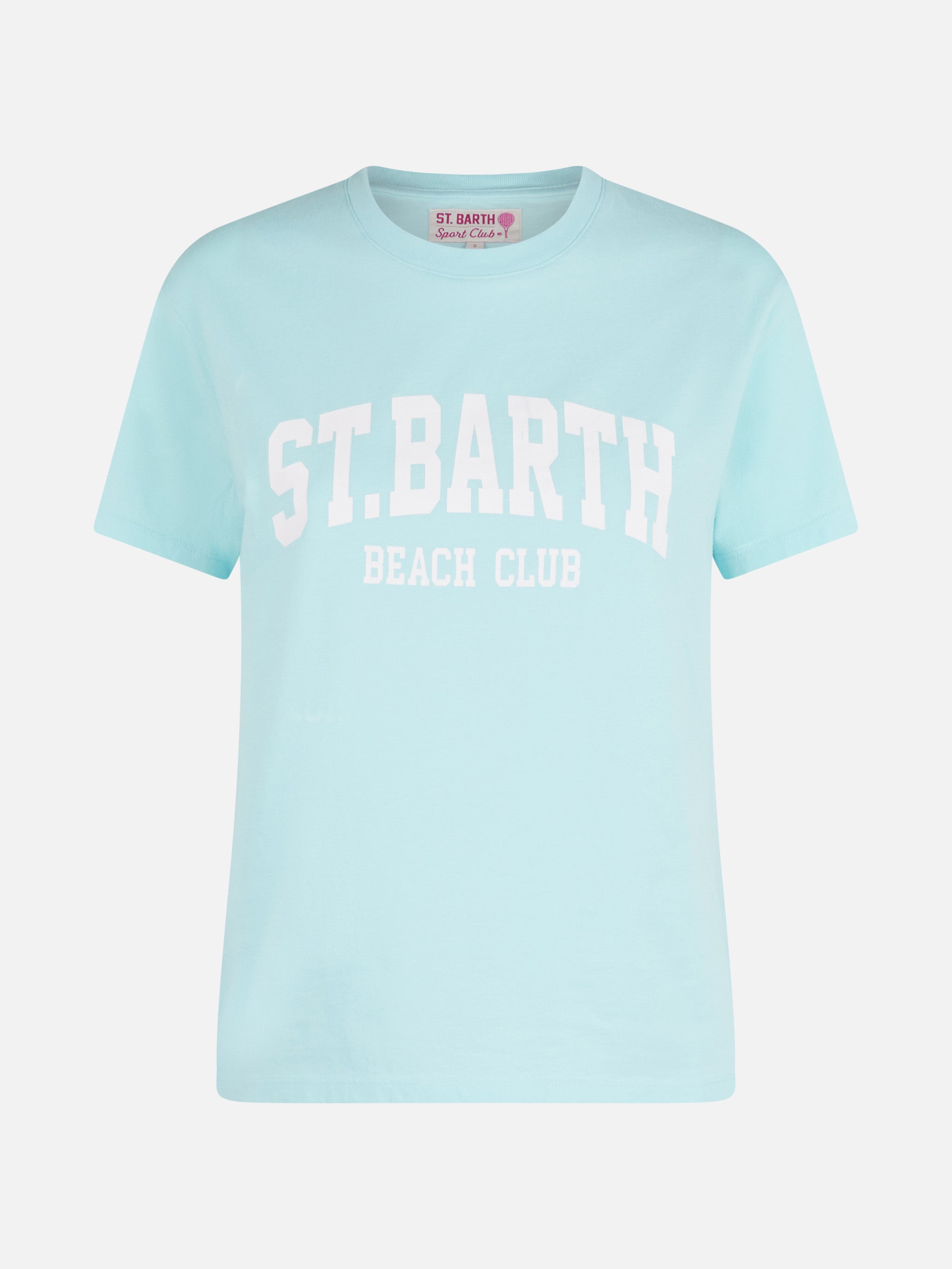 St. Barth Beach Club Emilie Cotton T-Shirt Green