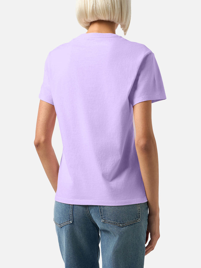 Winter Cotton T-Shirt Emilie With Queen Of Chalet Embroidery Pink