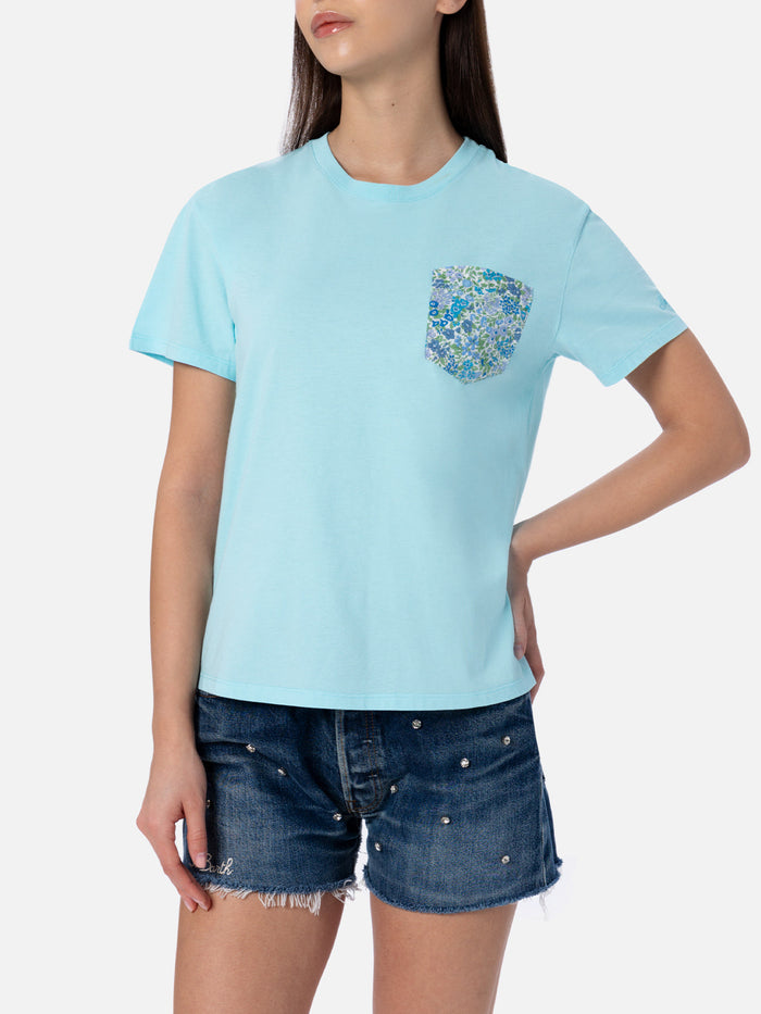 Emilie Cotton T-Shirt With Joanna Luise Pocket | Special Edition Green