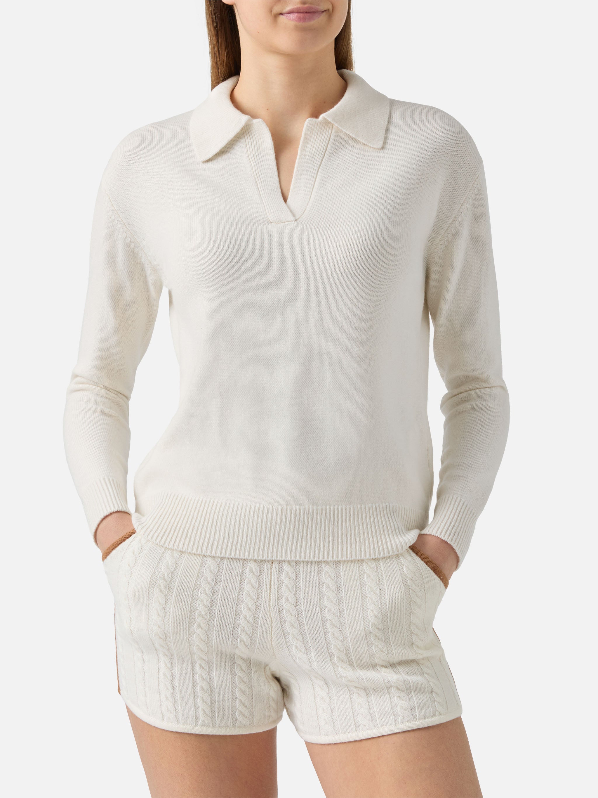 Off-White Eze Polo Wool Knitwear