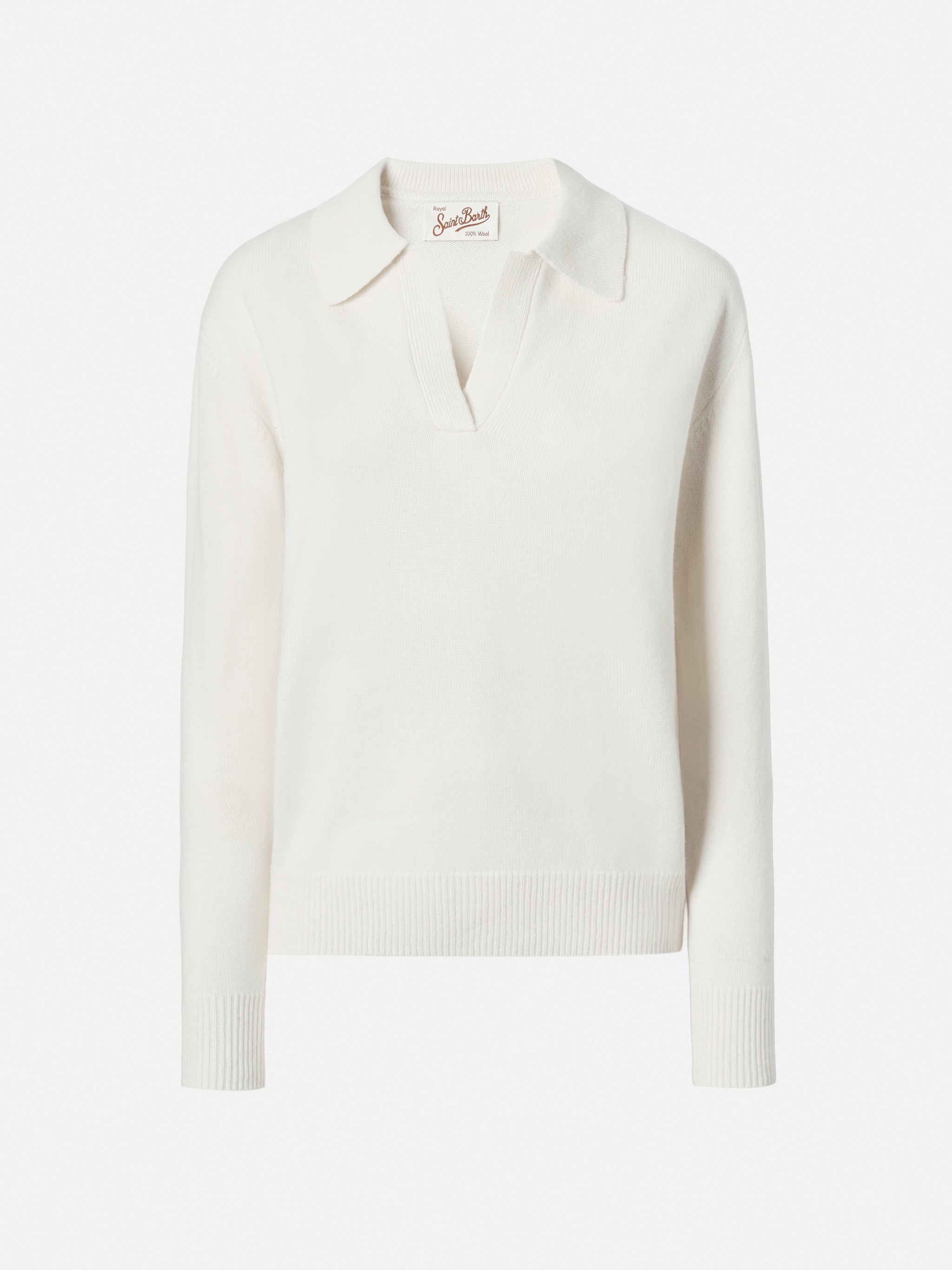 Off-White Eze Polo Wool Knitwear