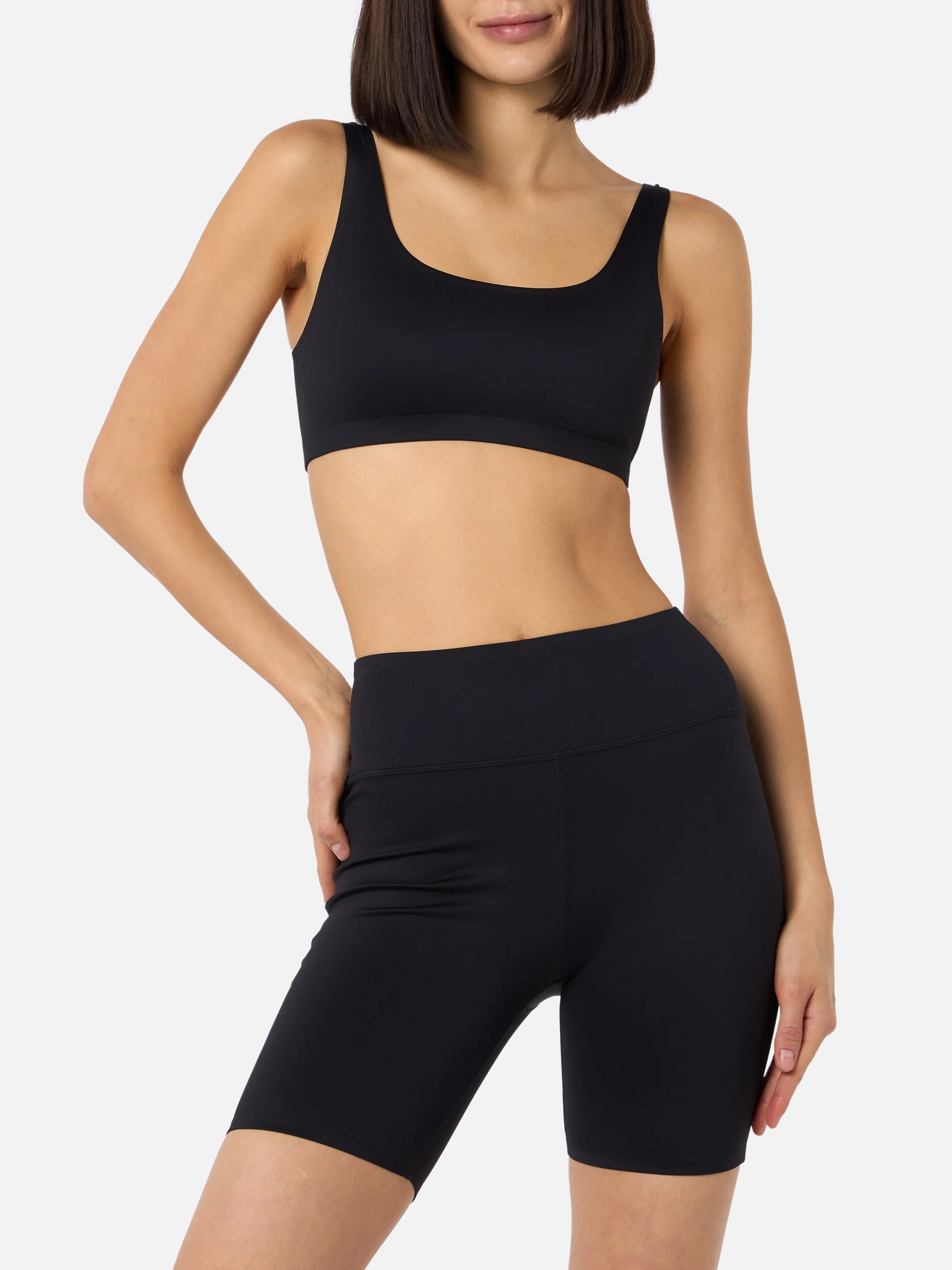 Fify Technical Sport Bra Black Top_apparel