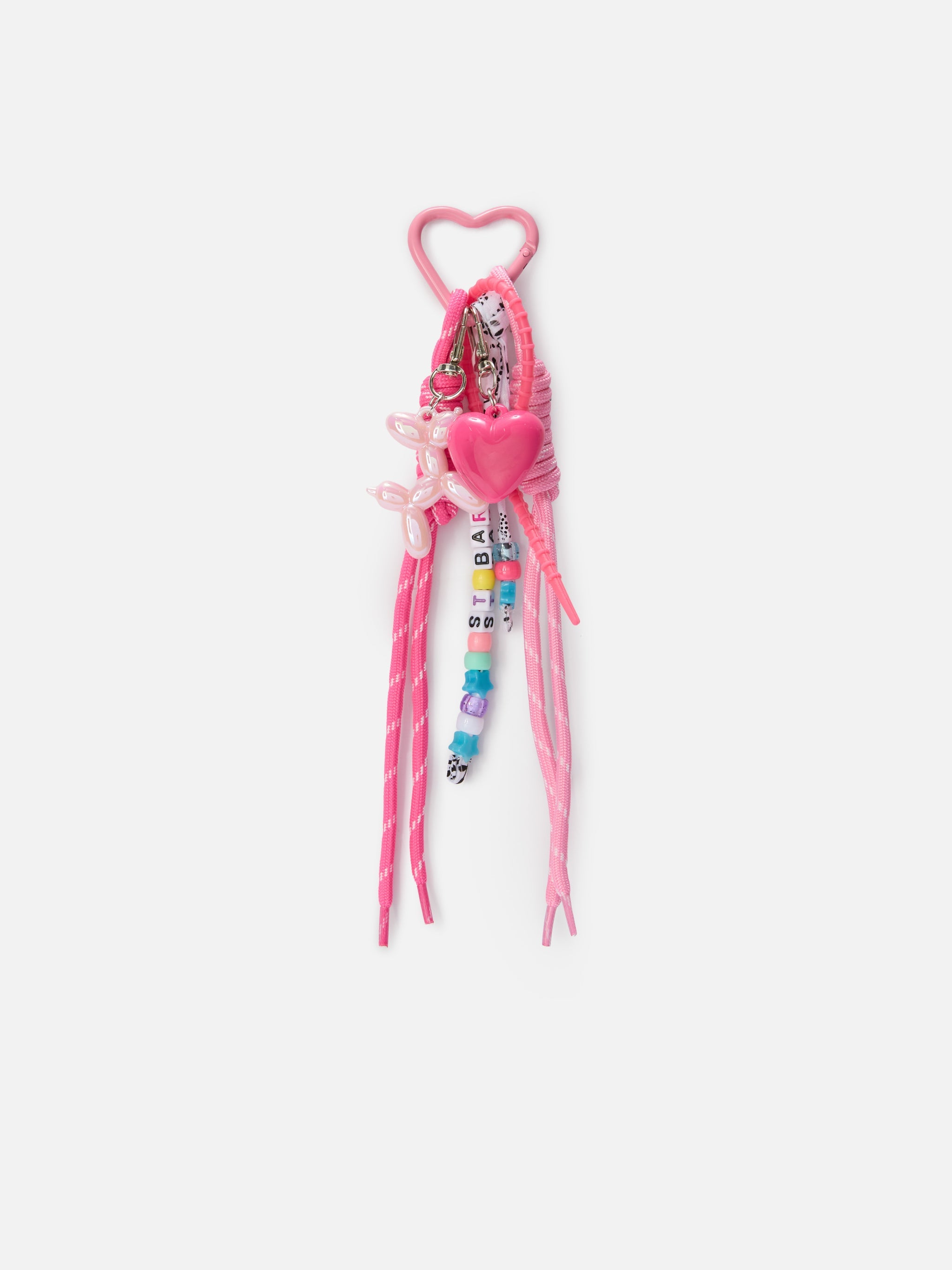 Funny Charm With Decorative Balloon Dog Pink Small Accessories
