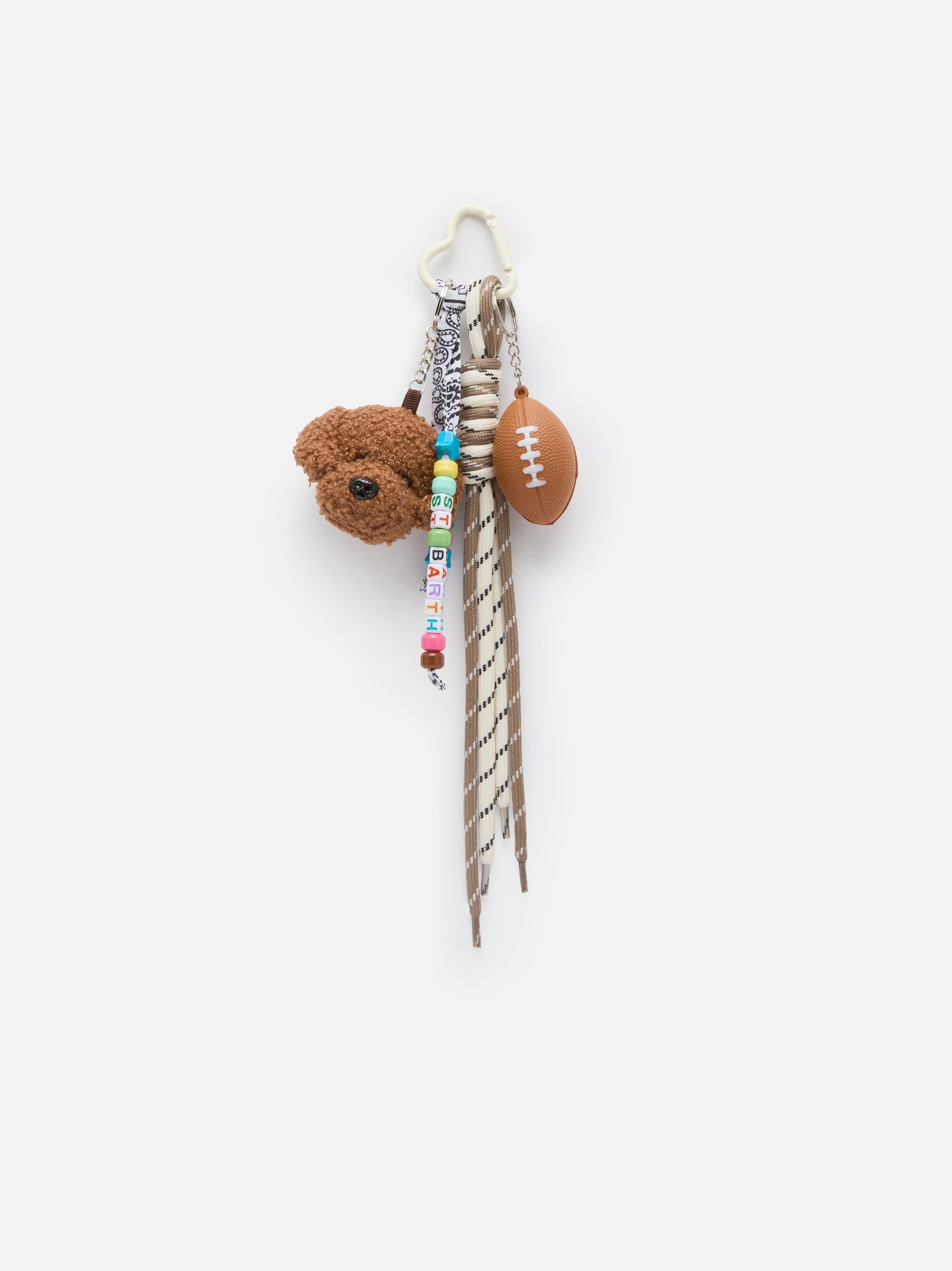 Funny Bag Charm Brown Small Accessories
