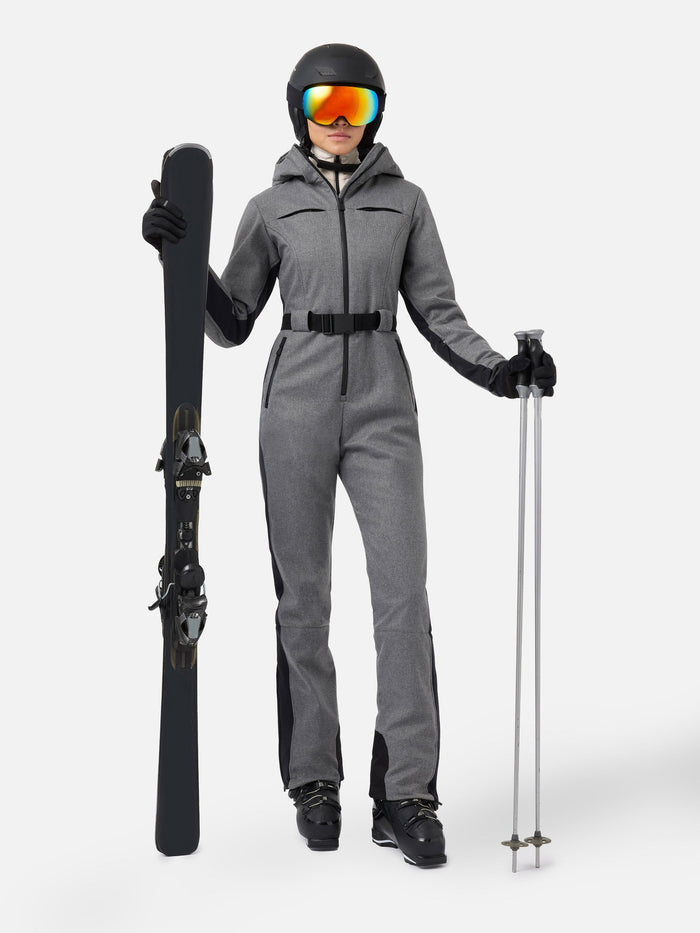Ski Suit Garmisch Grey With Recco® Technology Overalls