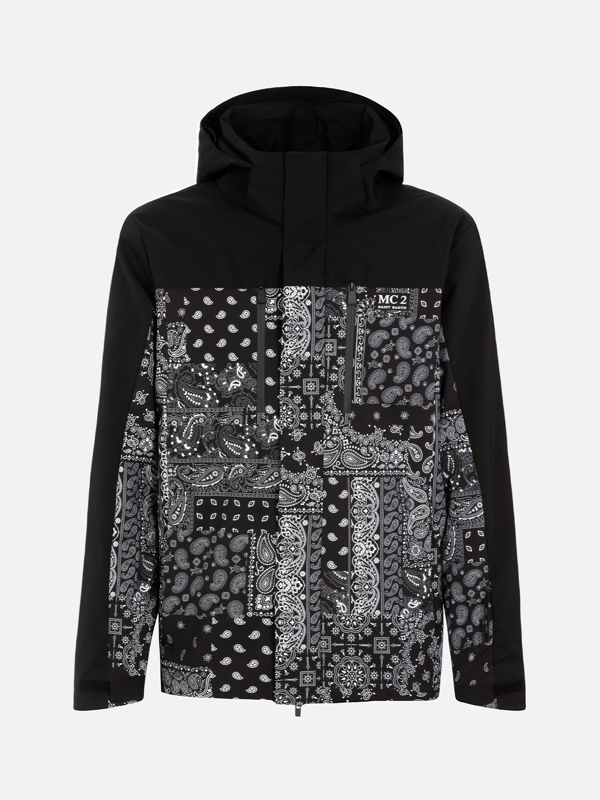 Man Ski Jacket Greatscott With Recco® Technology Black
