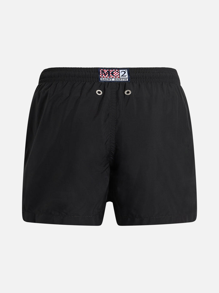 Boy Mid-Length Haiti Swim-Shorts With Snoopy Placed Print And Embroidery | Peanuts Special Edition __single__ Swimshort