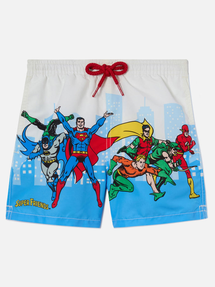 Haiti Swim Shorts Marvel Super Friends With Placed Print | Special Edition __single__ Swimshort