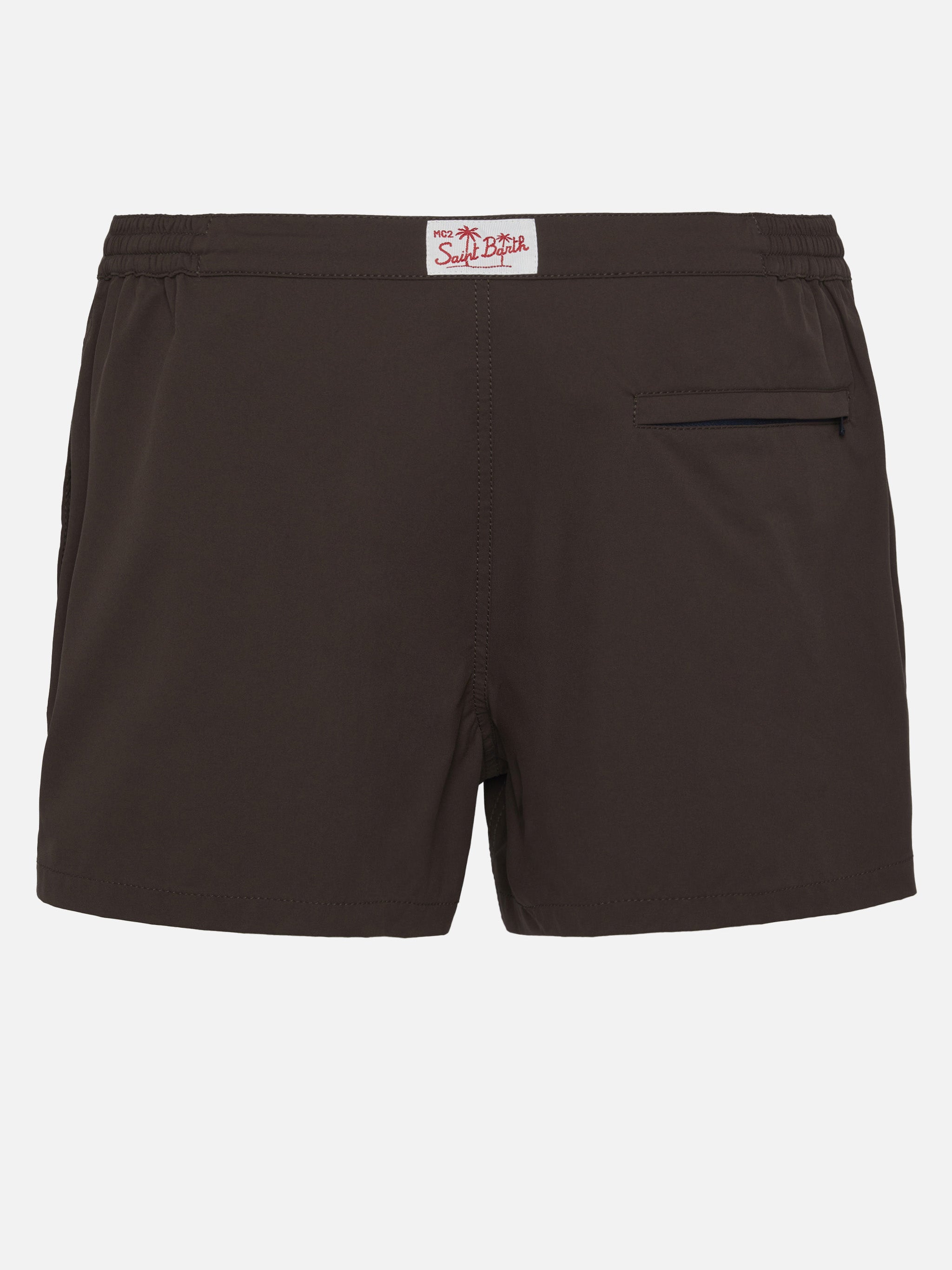 Harrys Camel Brown Fitted Cut Swim Shorts Swimshort