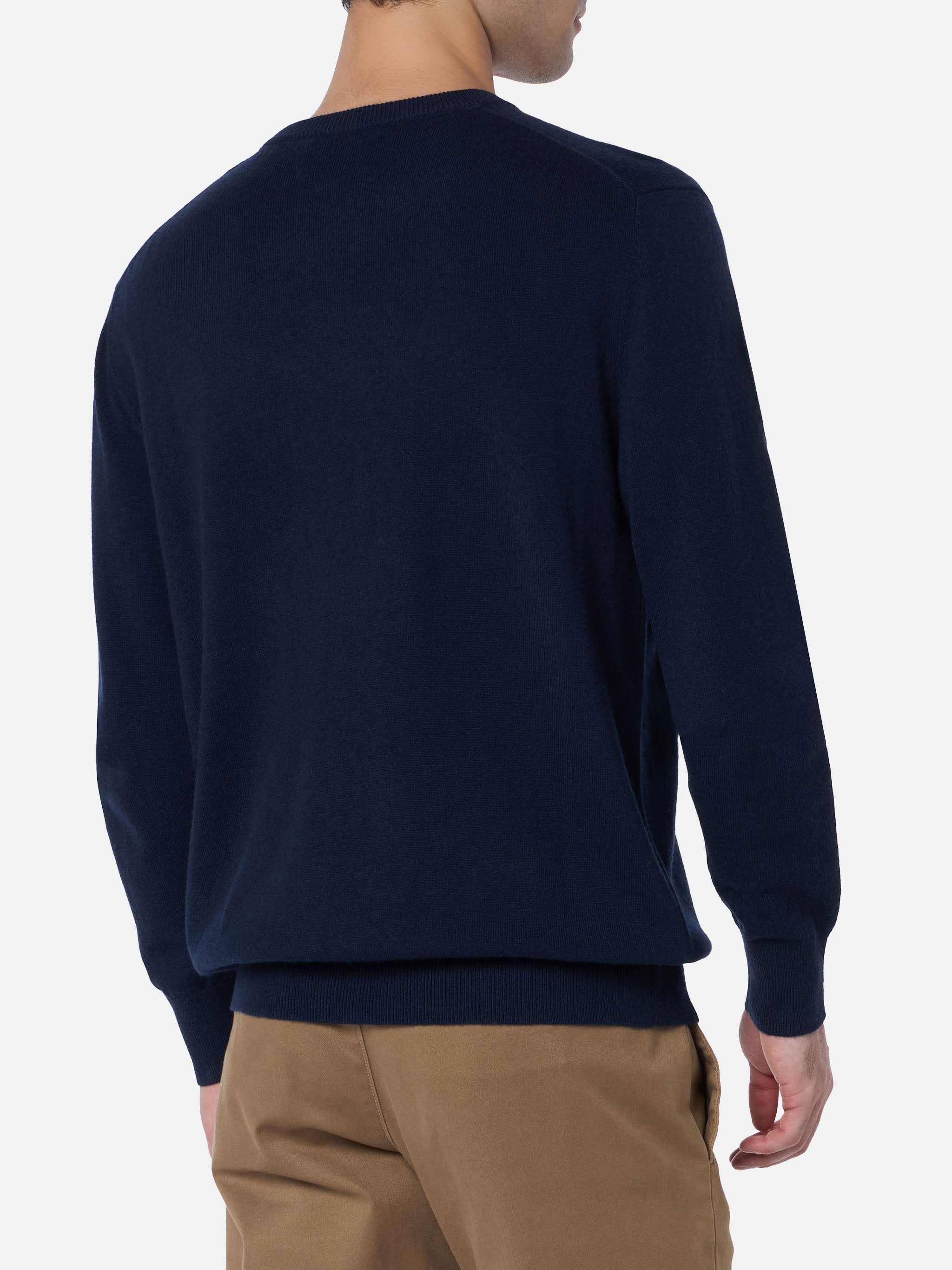 Crewneck Heron With Cocktail Gin Tonic Champ Embroidery Blue