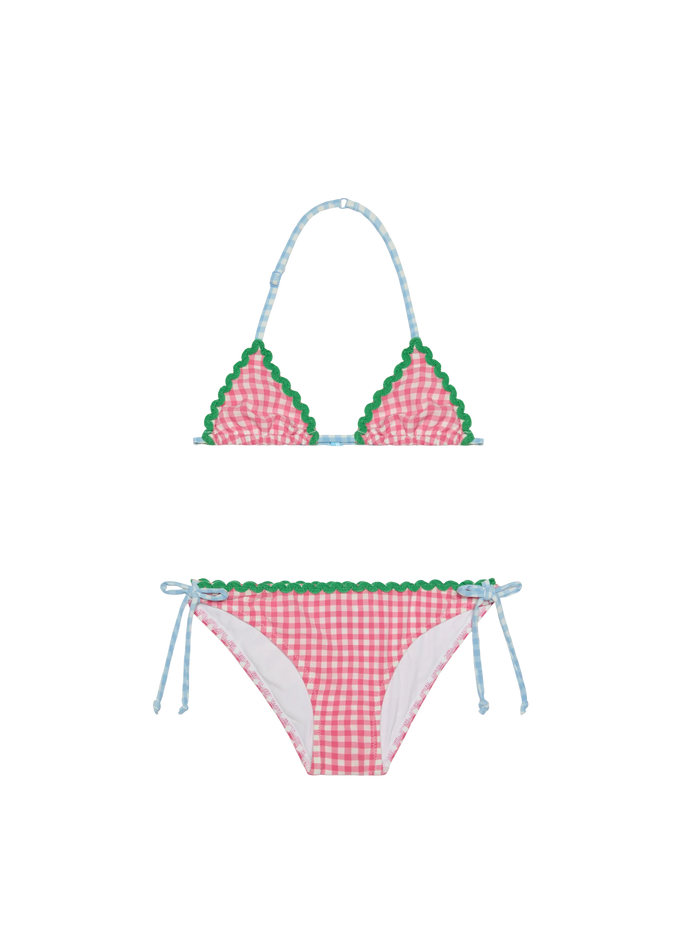 Girl Bikini With Wave Trim __single__