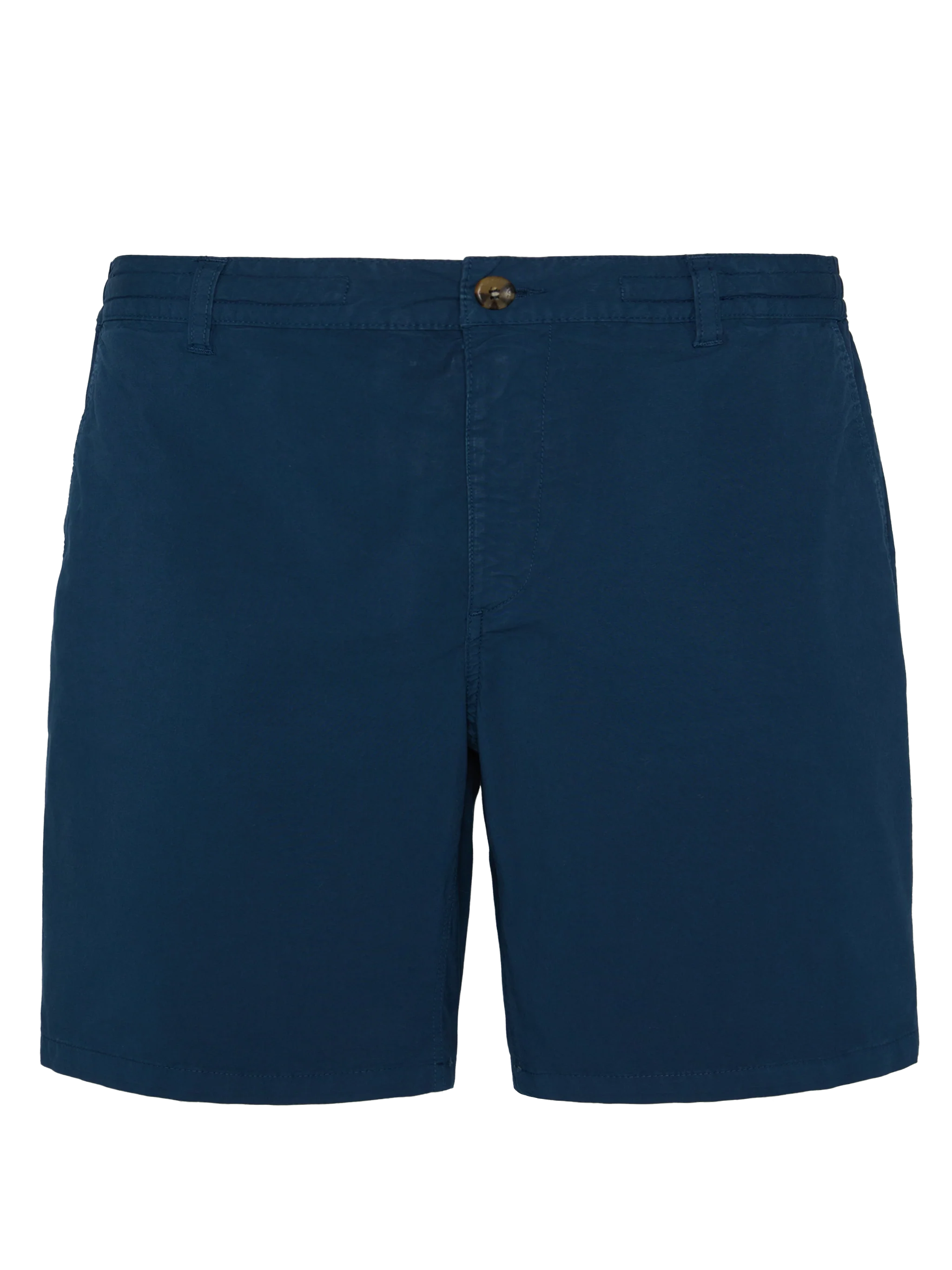Navy Blue Cotton Bermuda Shorts Ischia Pant