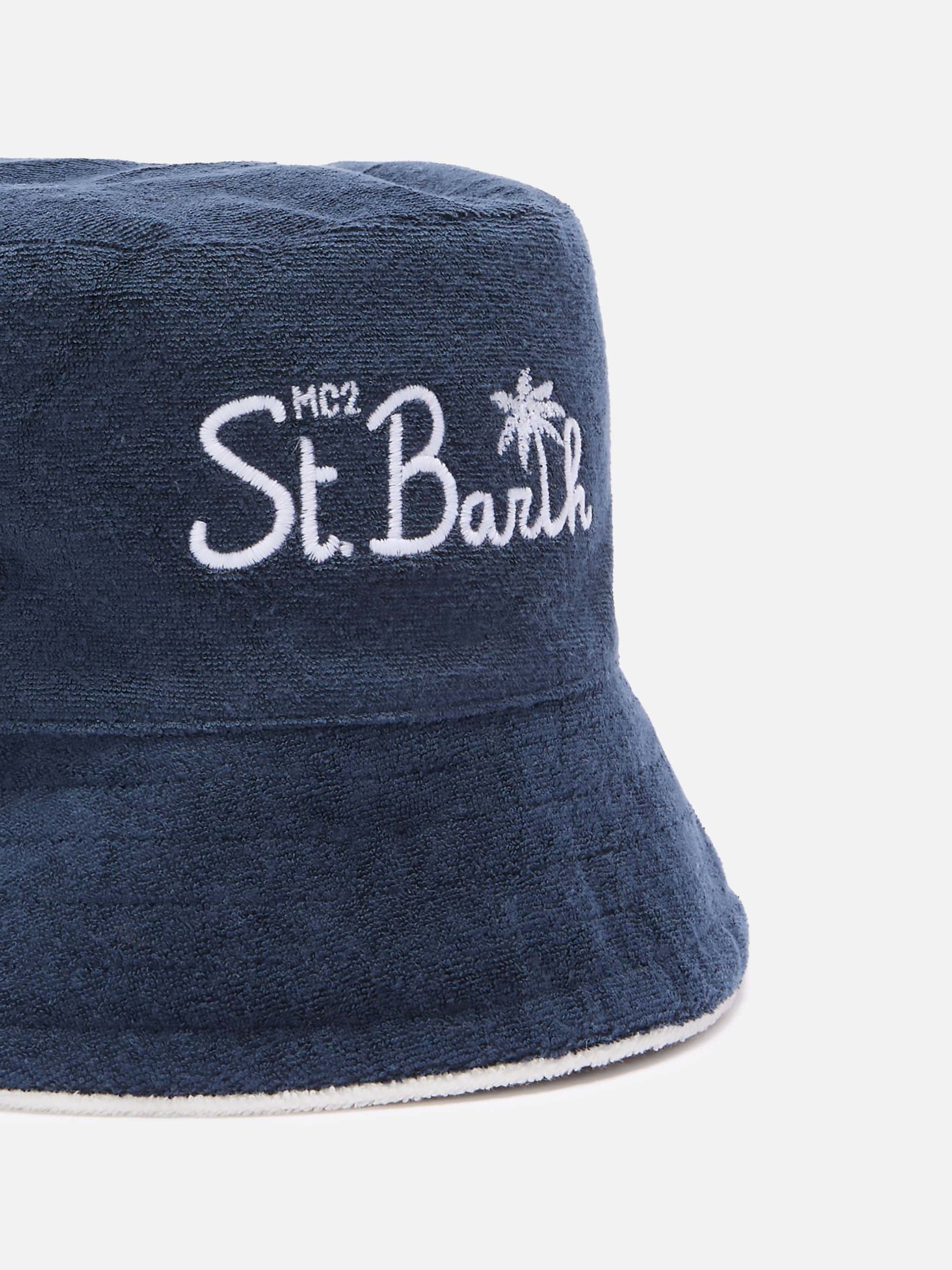 Terry Bucket Hat With Front Embroidery
