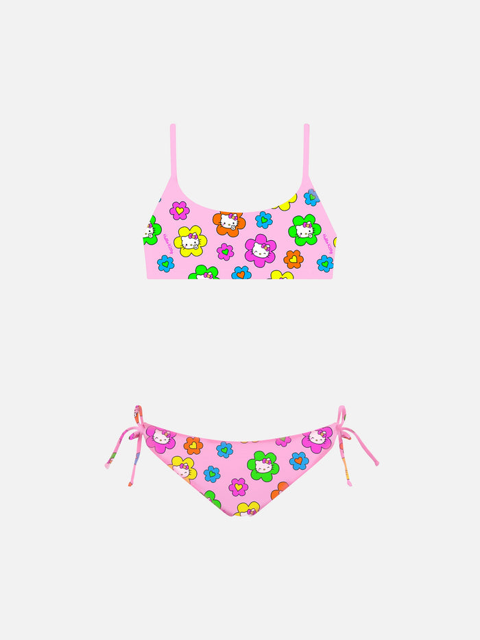 Jaiden Bralette Bikini With Hello Kitty Print | Special Edition Pink