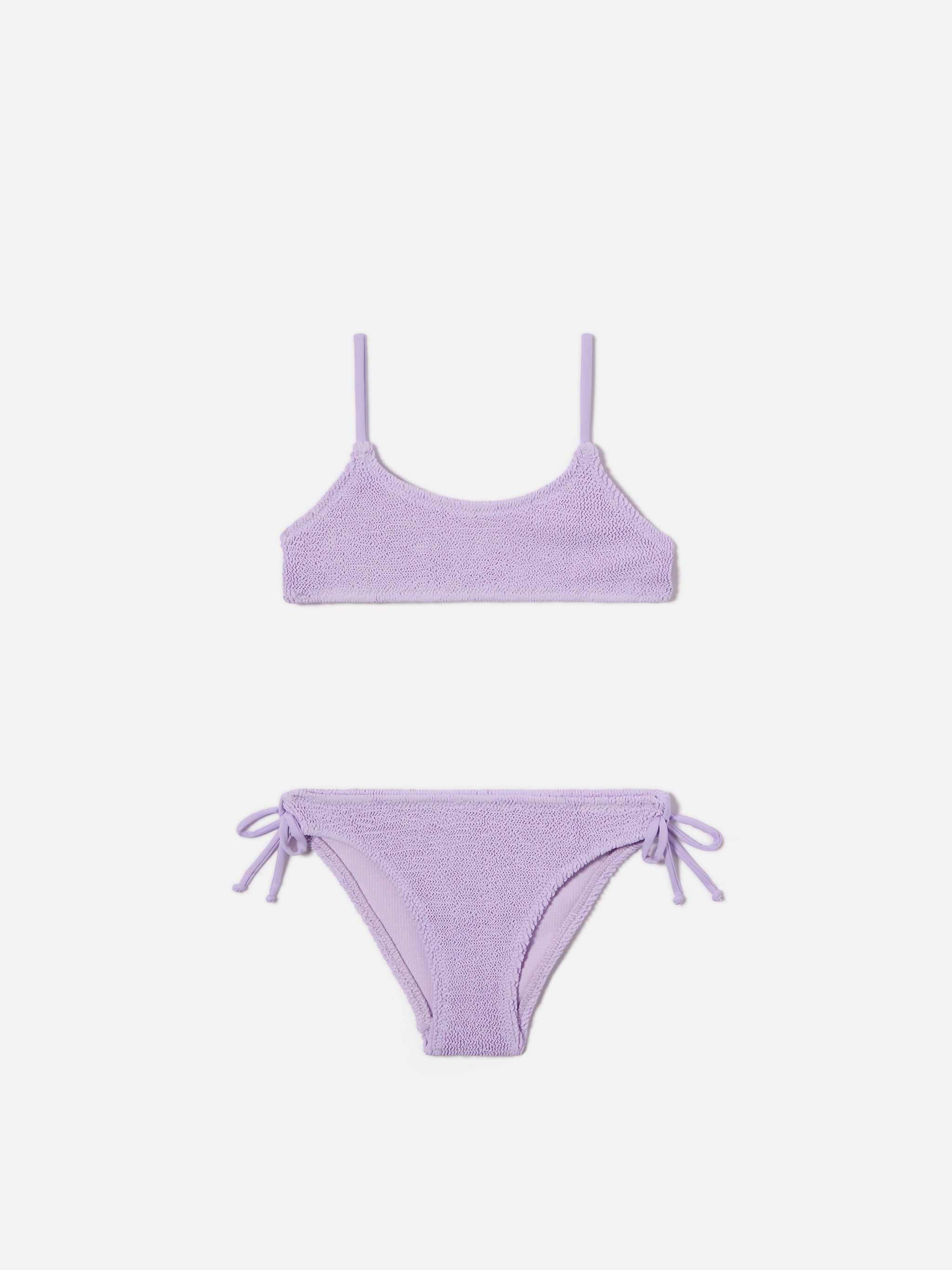 Jaiden Lilac Crinkle Bikini Pink