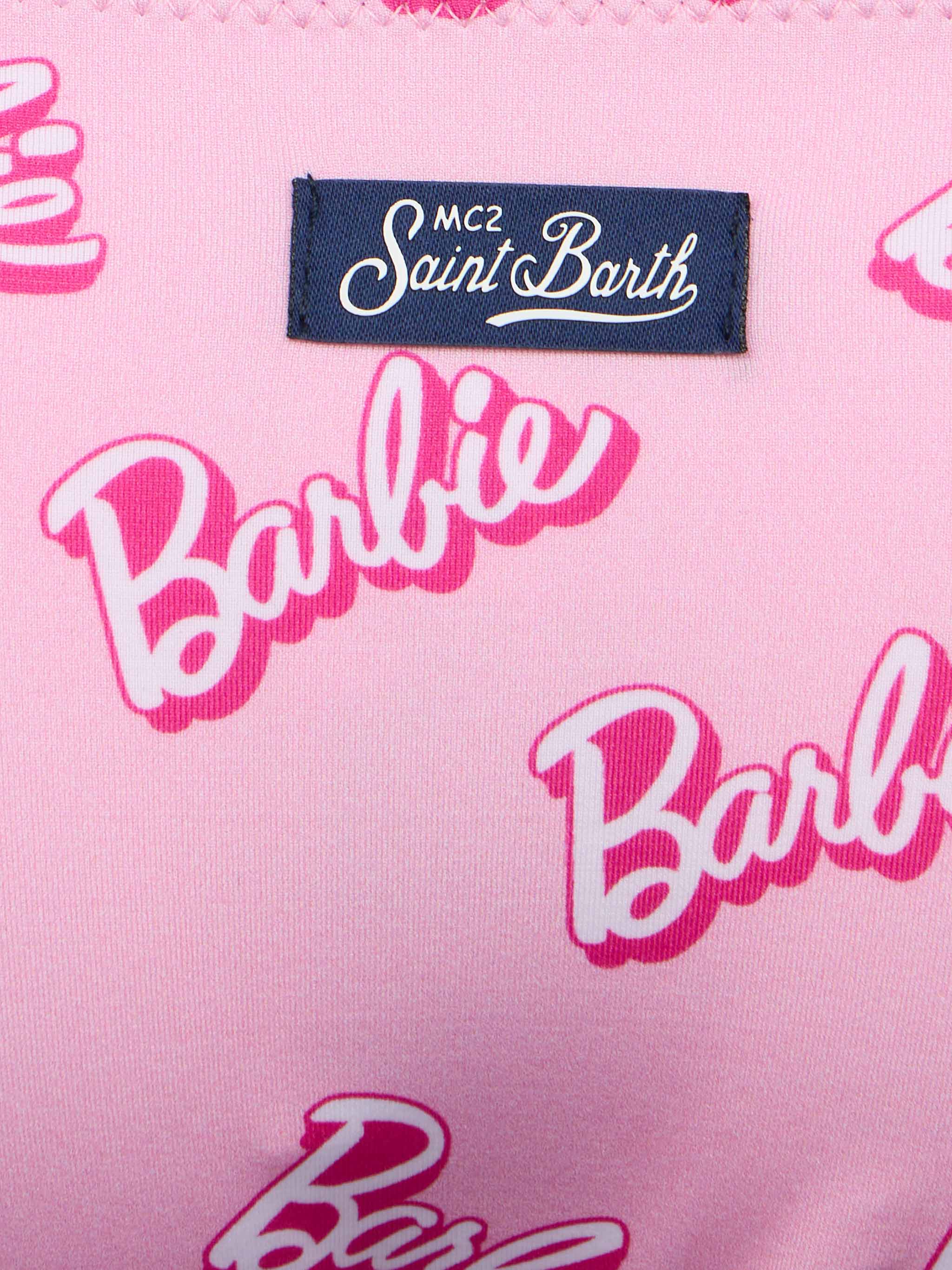 Girl Pink Bralette Bikini Jaiden With Barbie Logo Print| Special Edition
