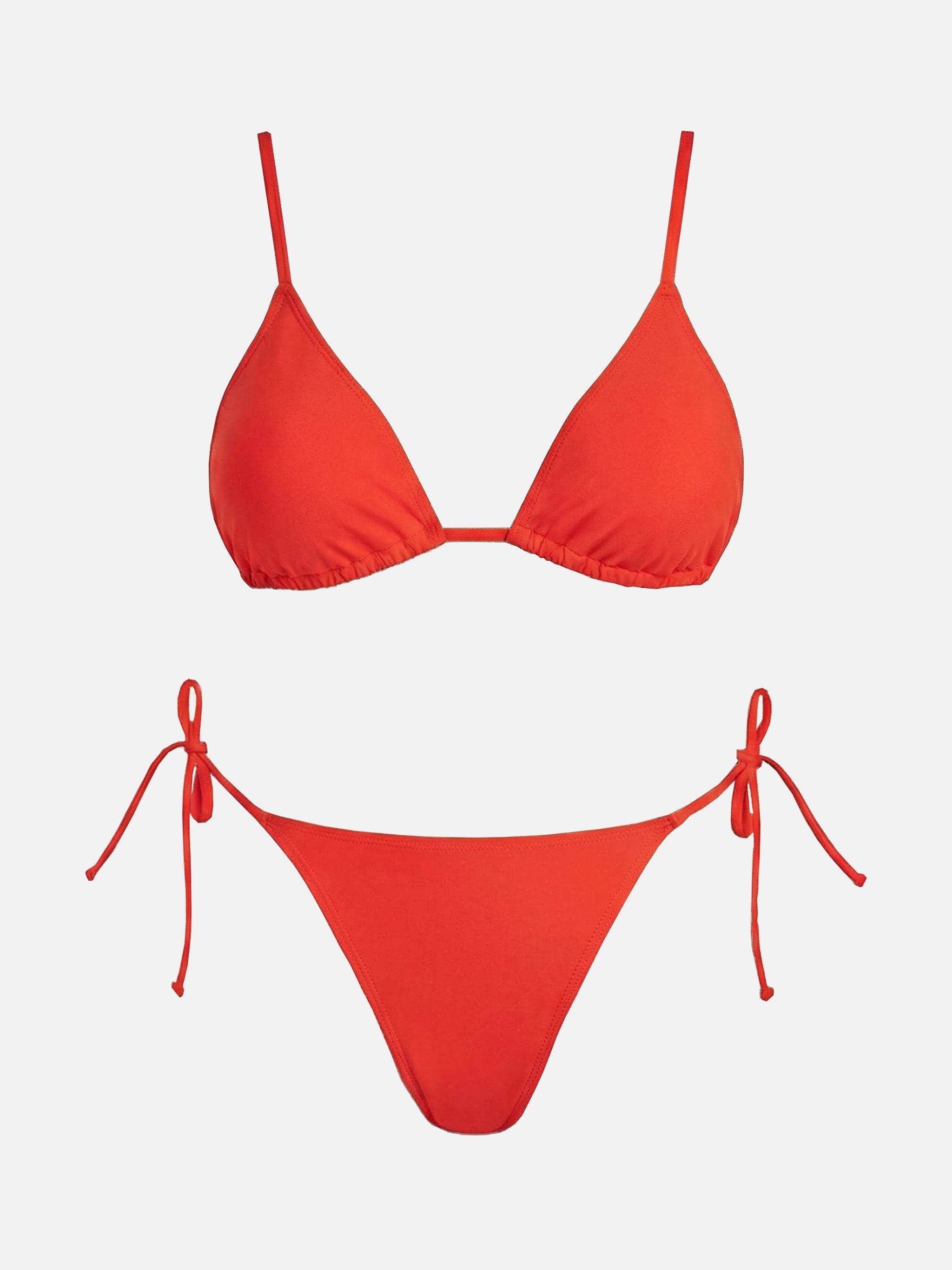 Marielle Orange Classic Swim Briefs Bottom
