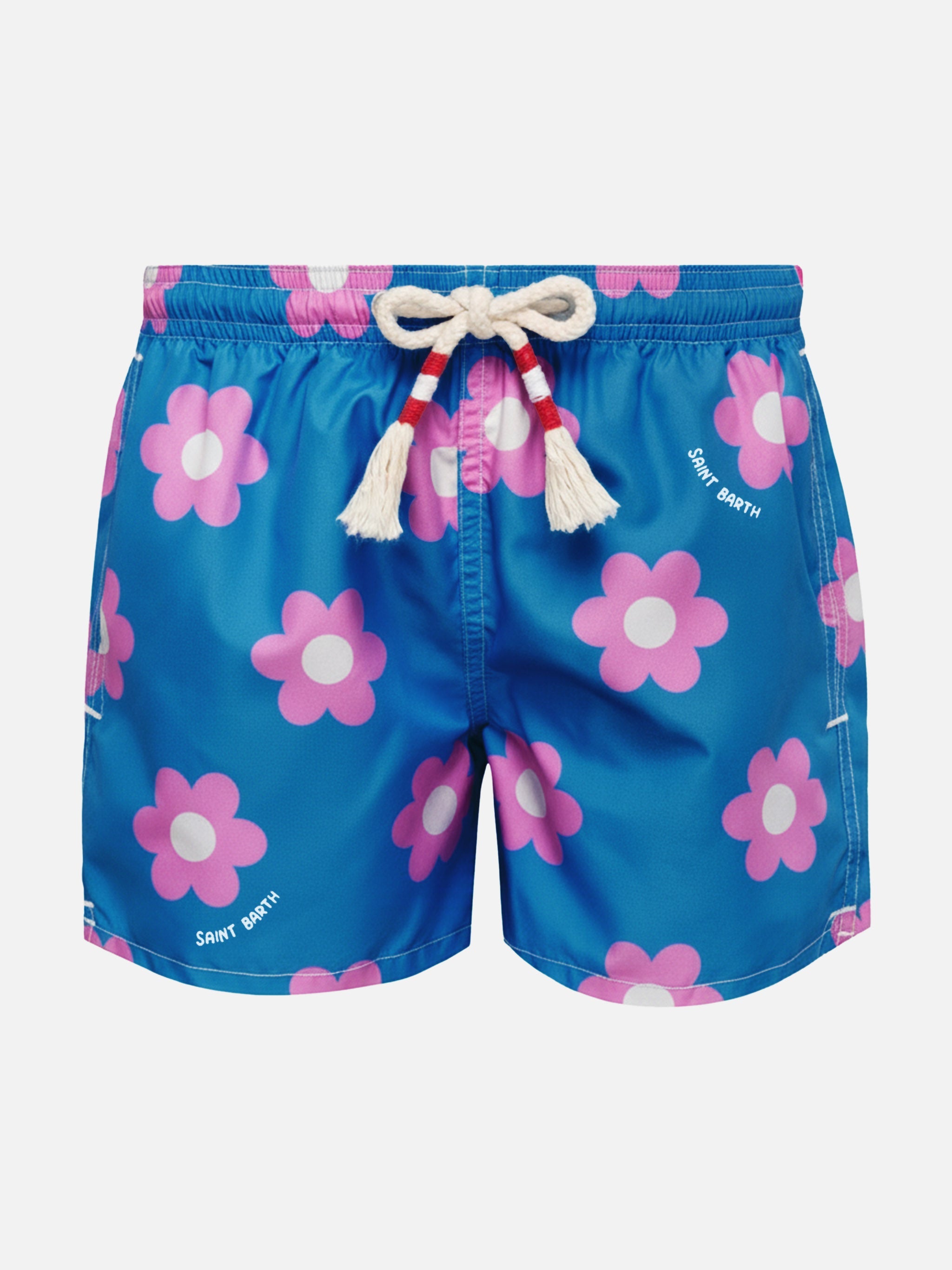 Jean Mid-Length Swim Shorts With Daisy Print Swimshort