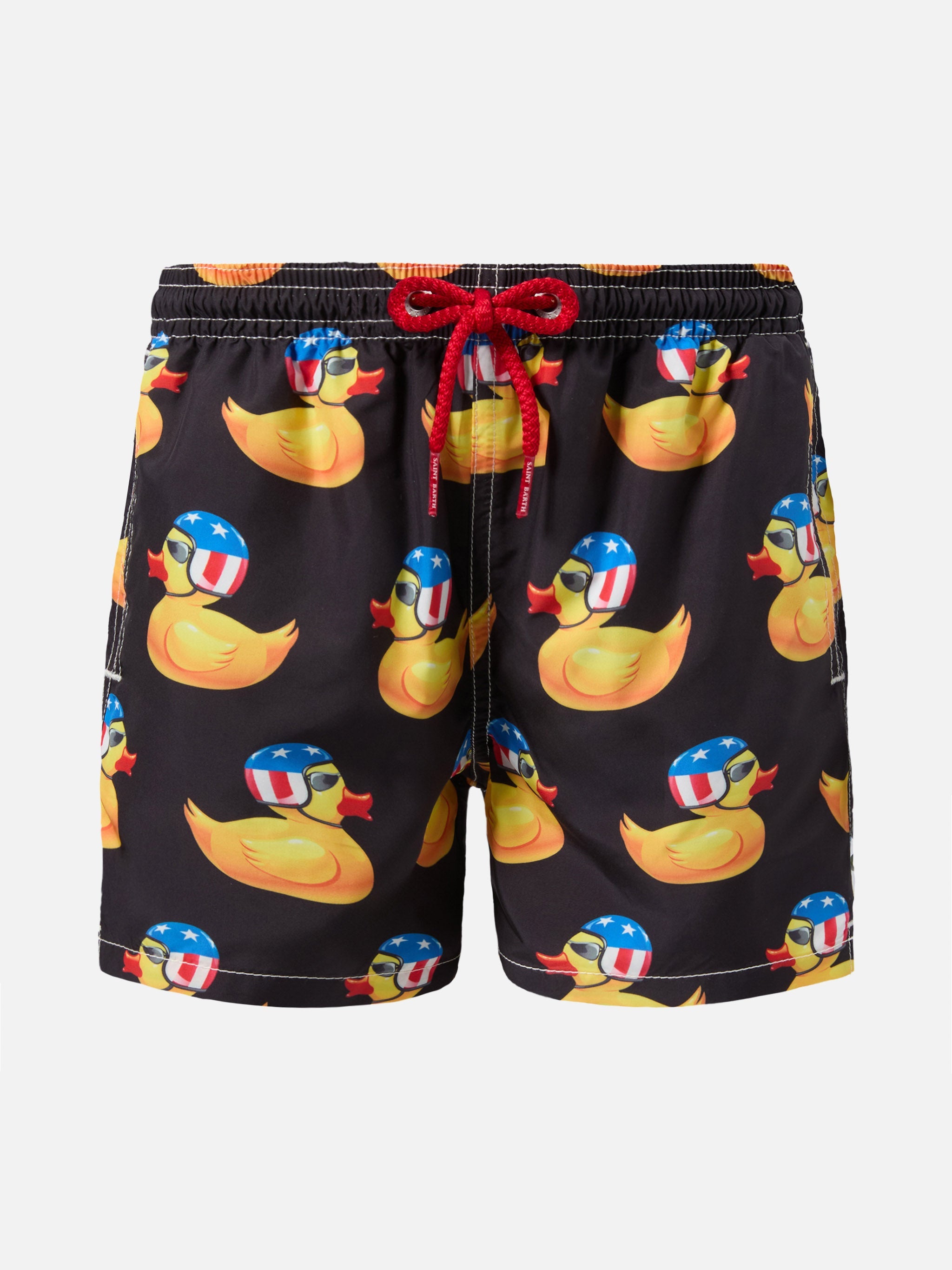 Jean Lighting Lightweight Fabric Swim Shorts Withrider Ducky Print Swimshort