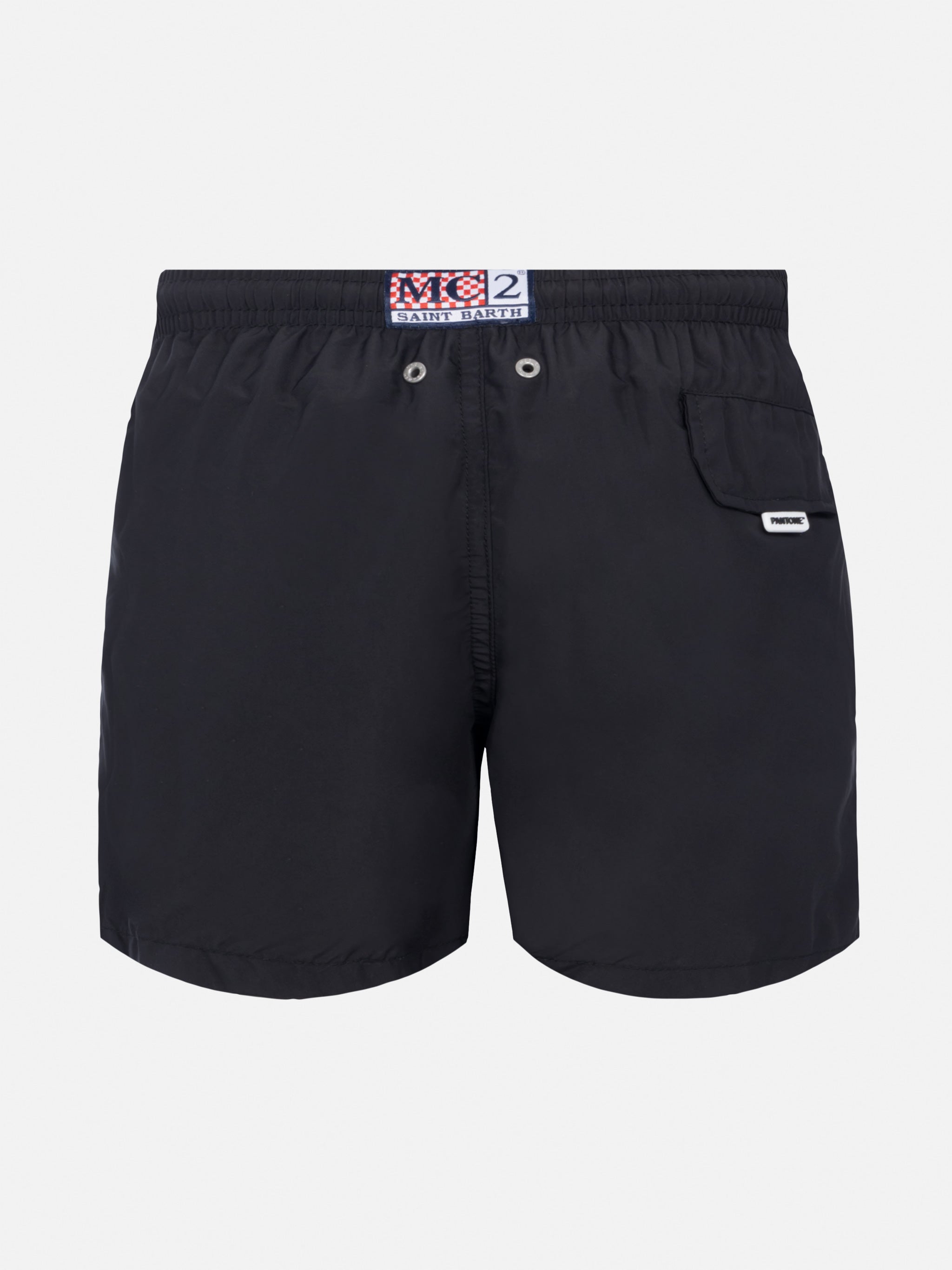 Jean Lighting Pantone Lightweight Black Swim Shorts | Pantone® Special Edition Swimshort