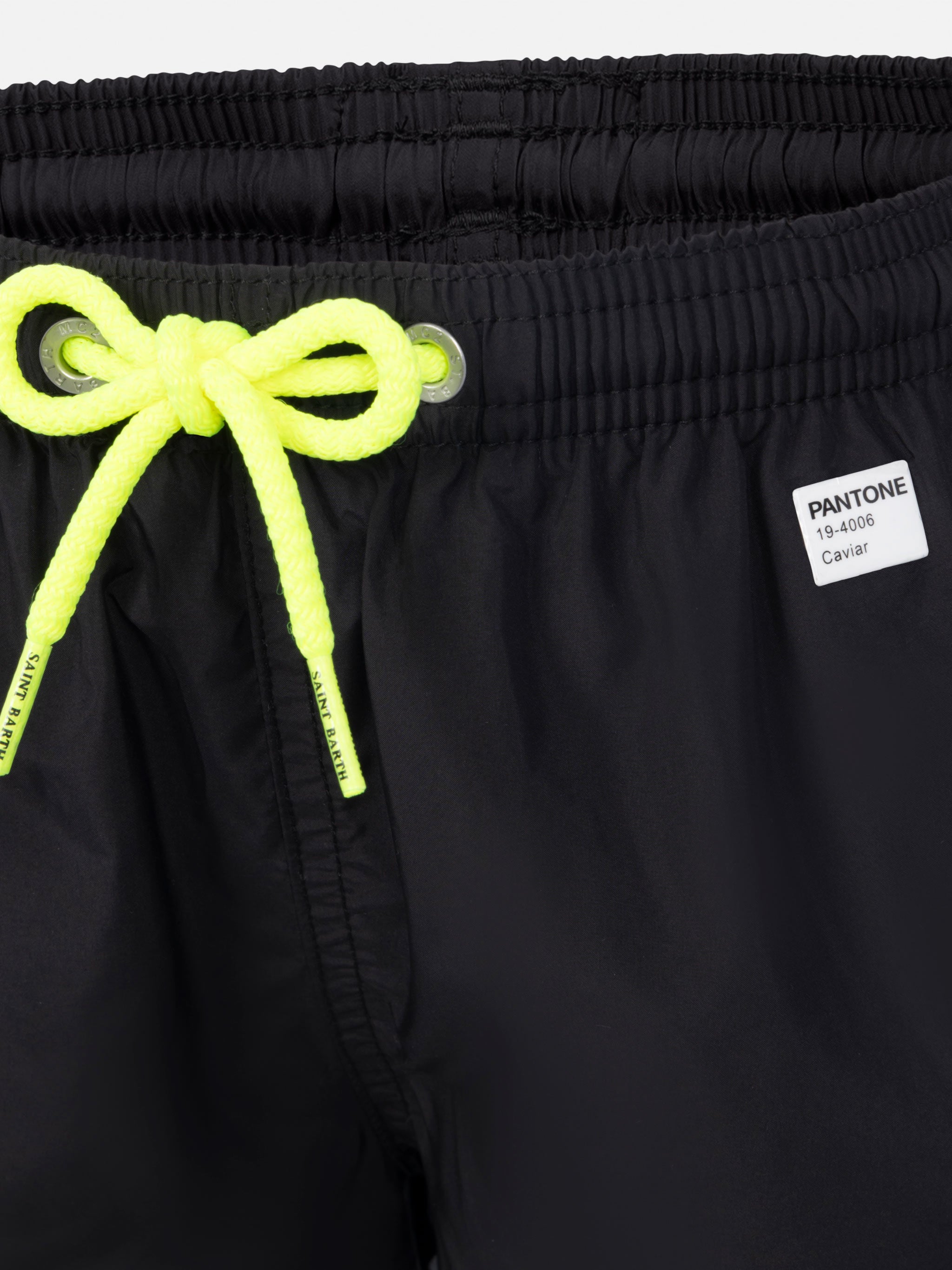 Jean Lighting Pantone Lightweight Black Swim Shorts | Pantone® Special Edition Swimshort