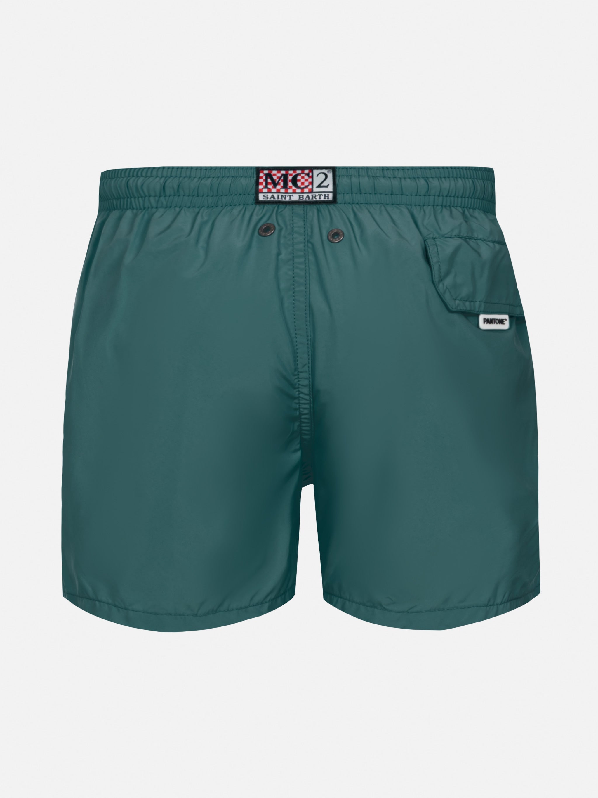 Jean Lighting Pantone Lightweight British Green Swim Shorts | Pantone® Special Edition Swimshort