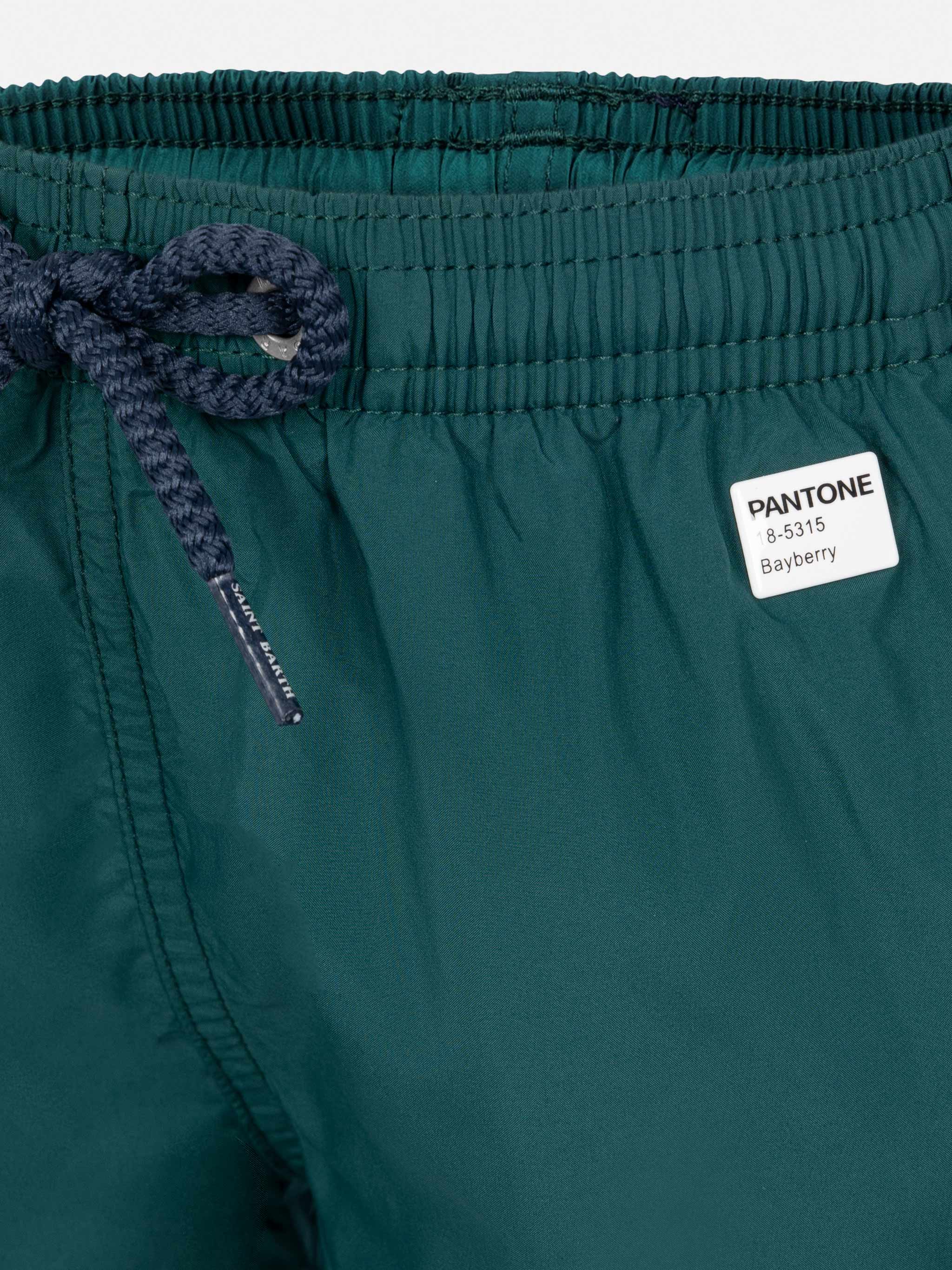 Jean Lighting Pantone Lightweight British Green Swim Shorts | Pantone® Special Edition Swimshort