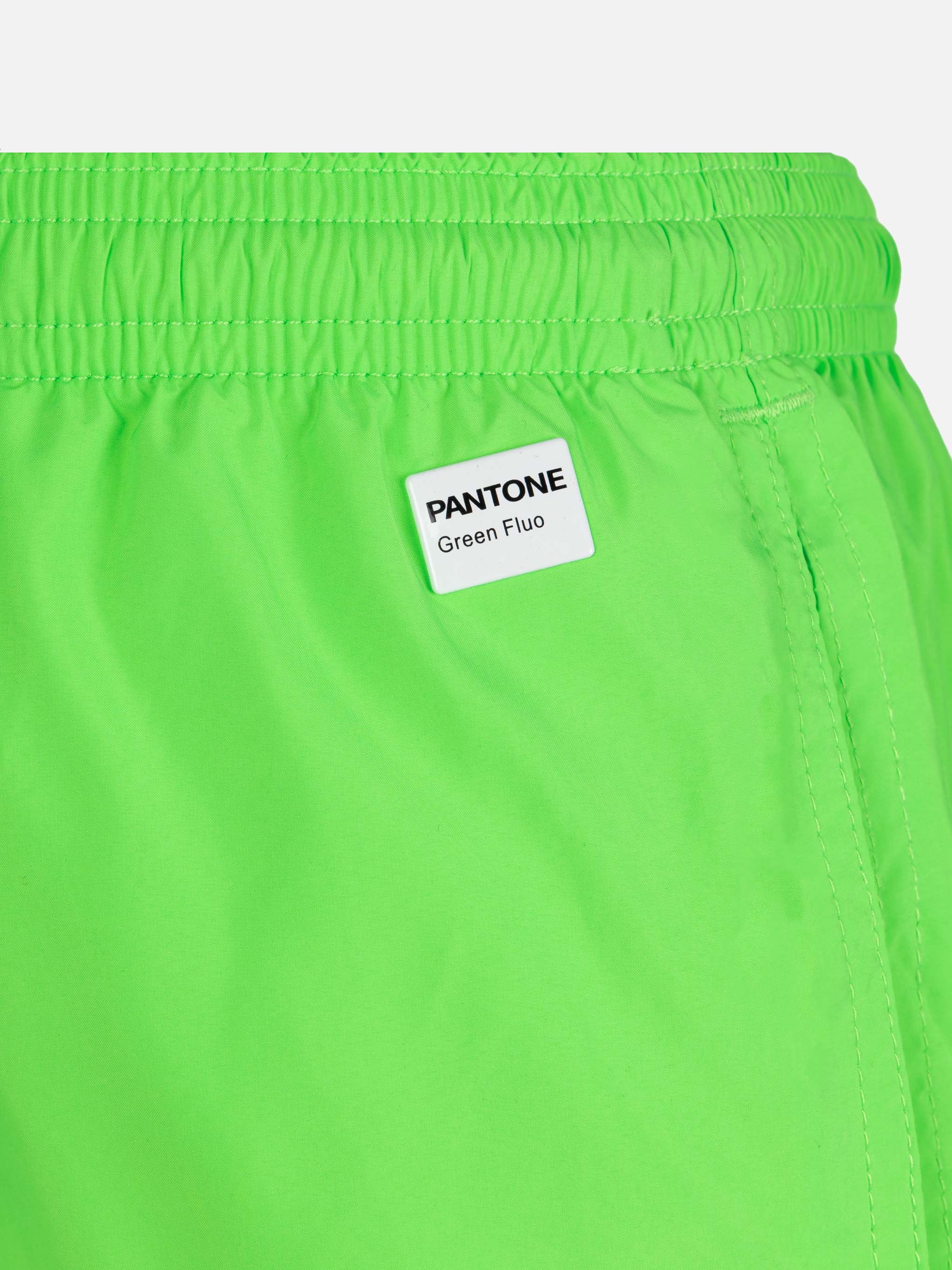Jean Lighting Pantone Lightweight Fluo Green Swim Shorts | Pantone® Special Edition Swimshort