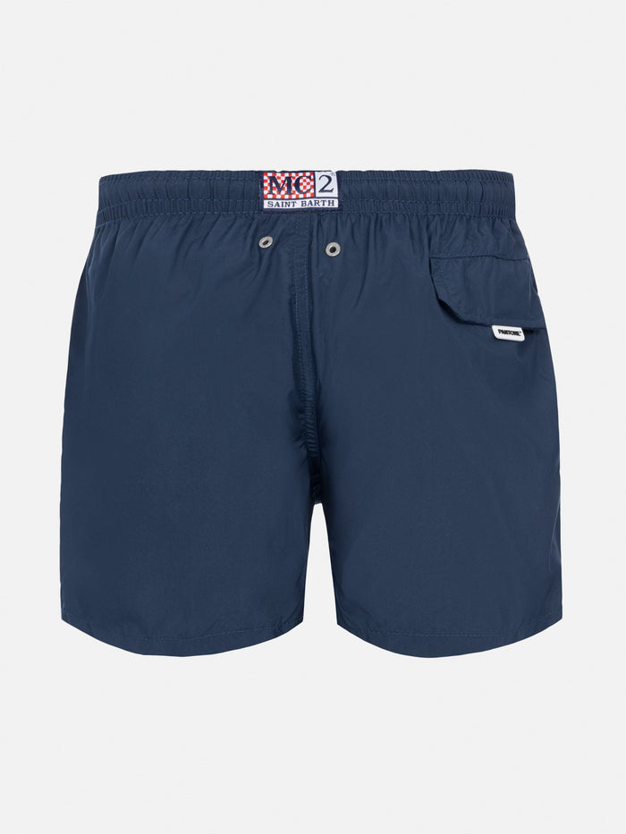Jean Lighting Pantone Lightweight Navy Blue Swim Shorts | Pantone® Special Edition Swimshort