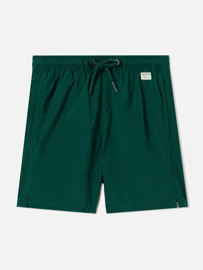 Jean Lighting Pantone Swim Shorts Solid British Green Swimshort