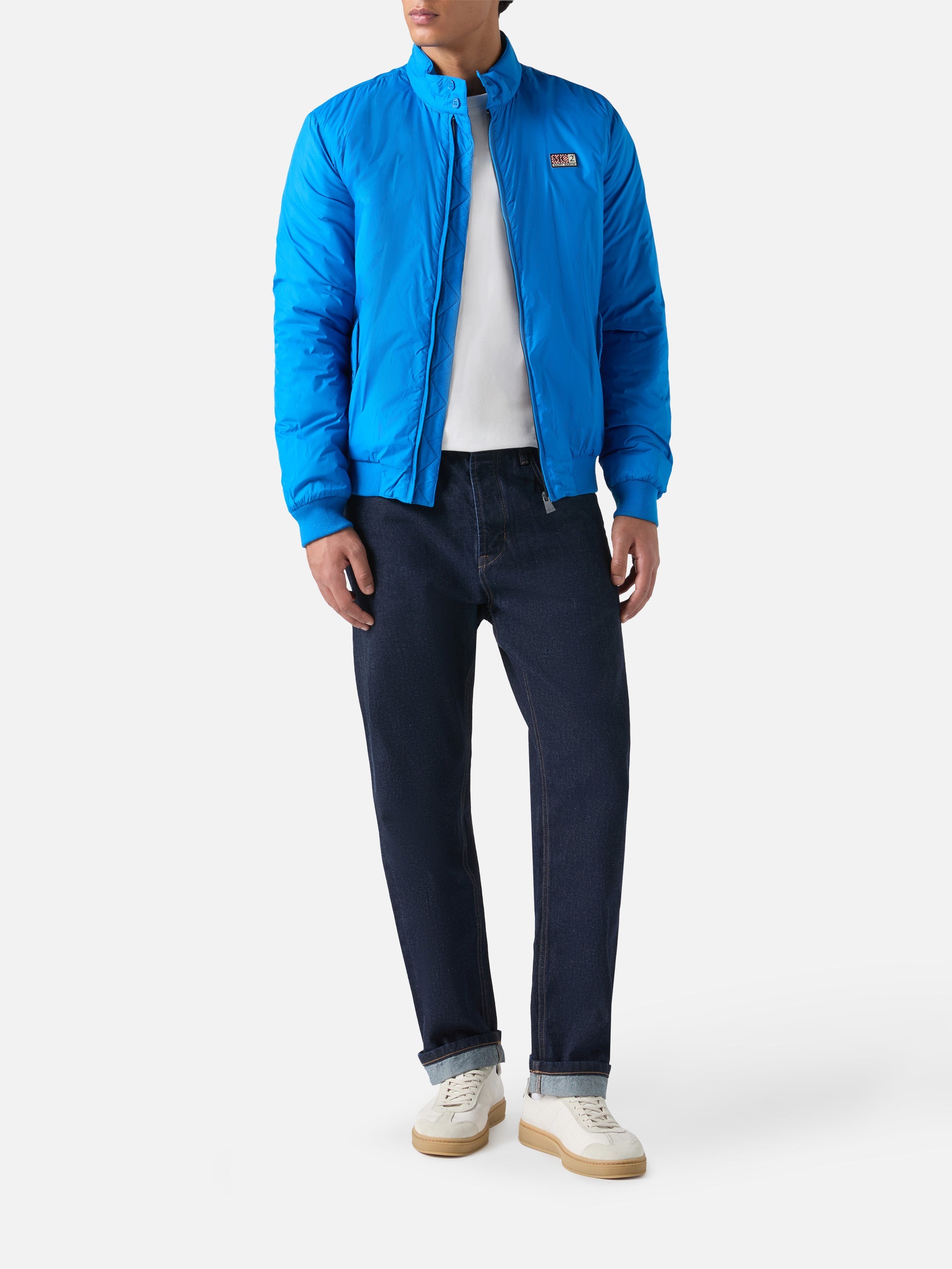 Jet Lightweight Bomber Jacket Bluette Coat