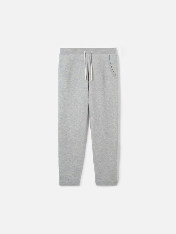 Track Knitted Sweatpants With Pockets Grey Pant