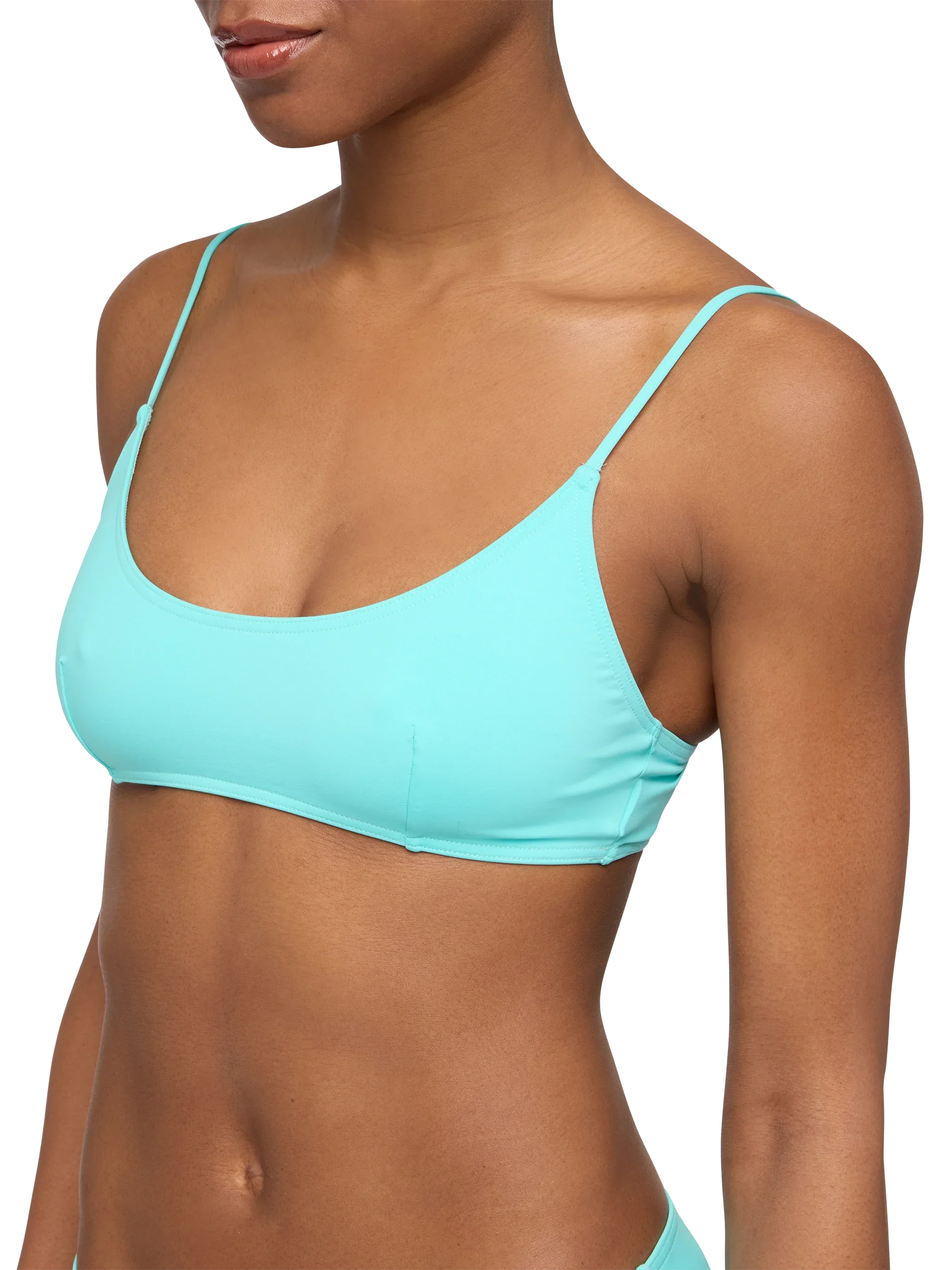 Judy Water Green Bralette Beach Top