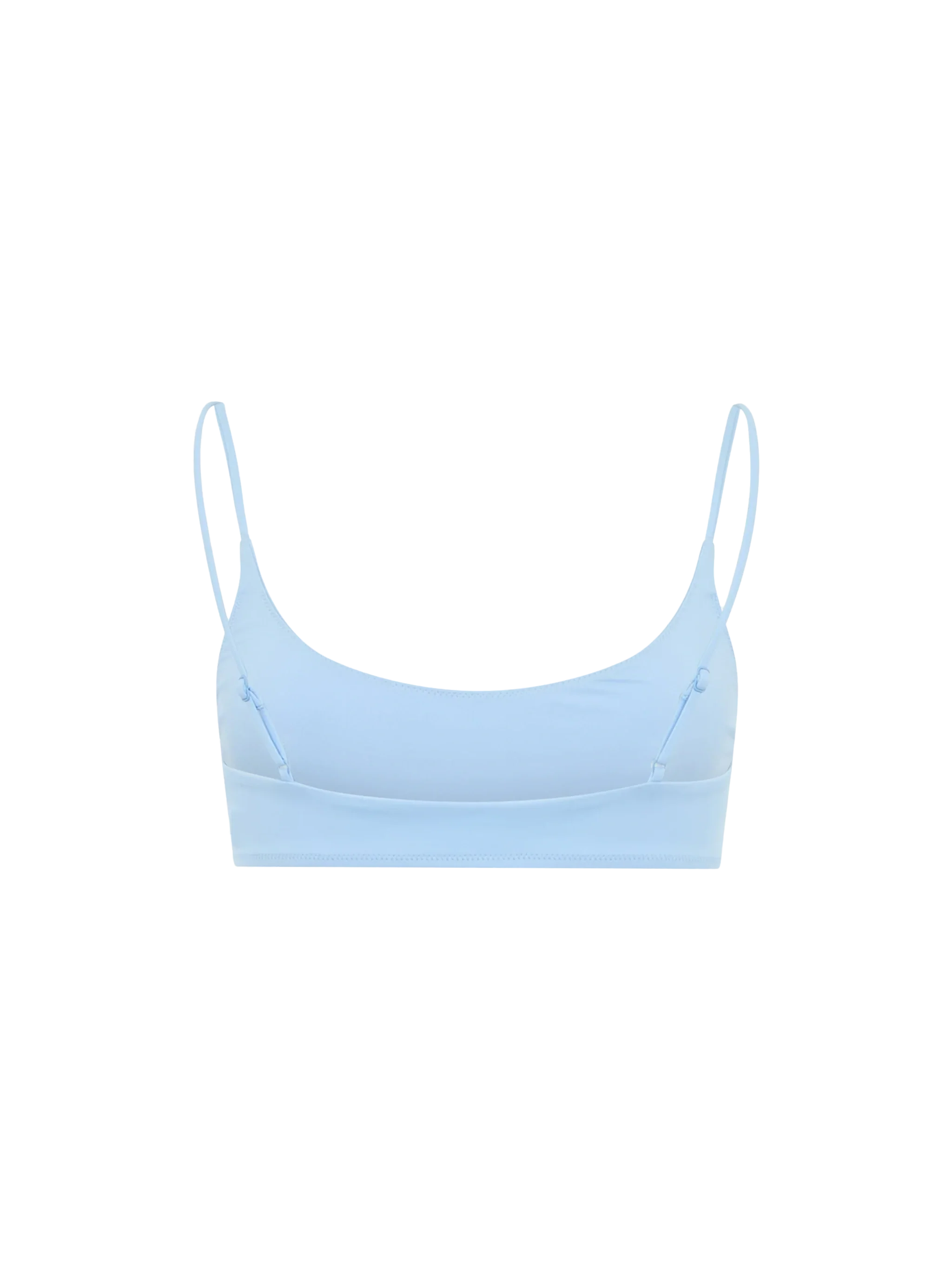 Light Blue Judy Bralette Bikini Top Sky