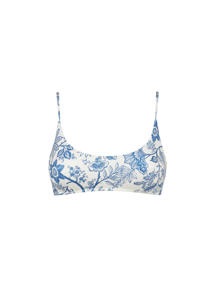 Judy Blue Floral Bralette Bikini Top