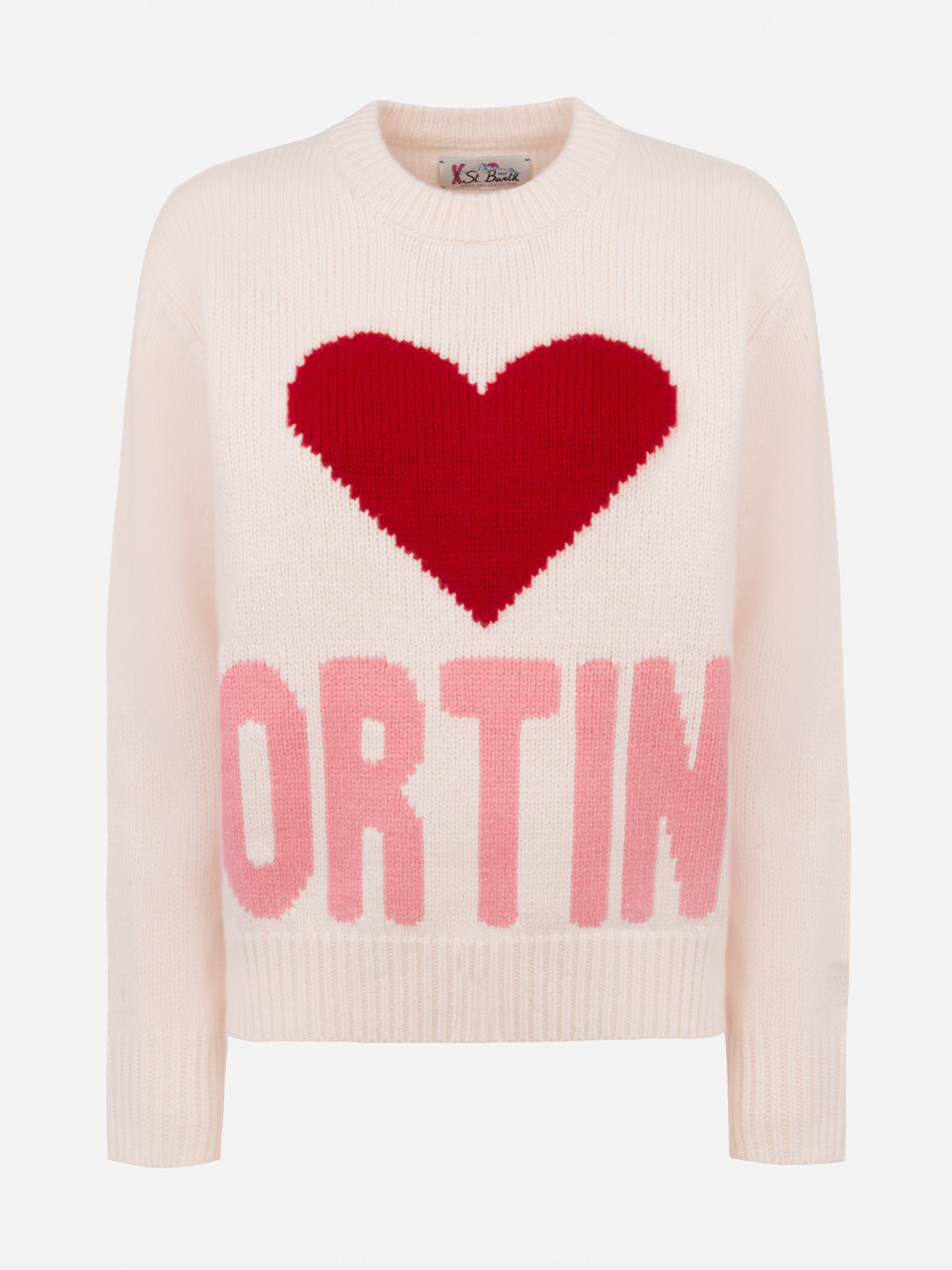 Kyla White Fair Isle Cortina Sweater