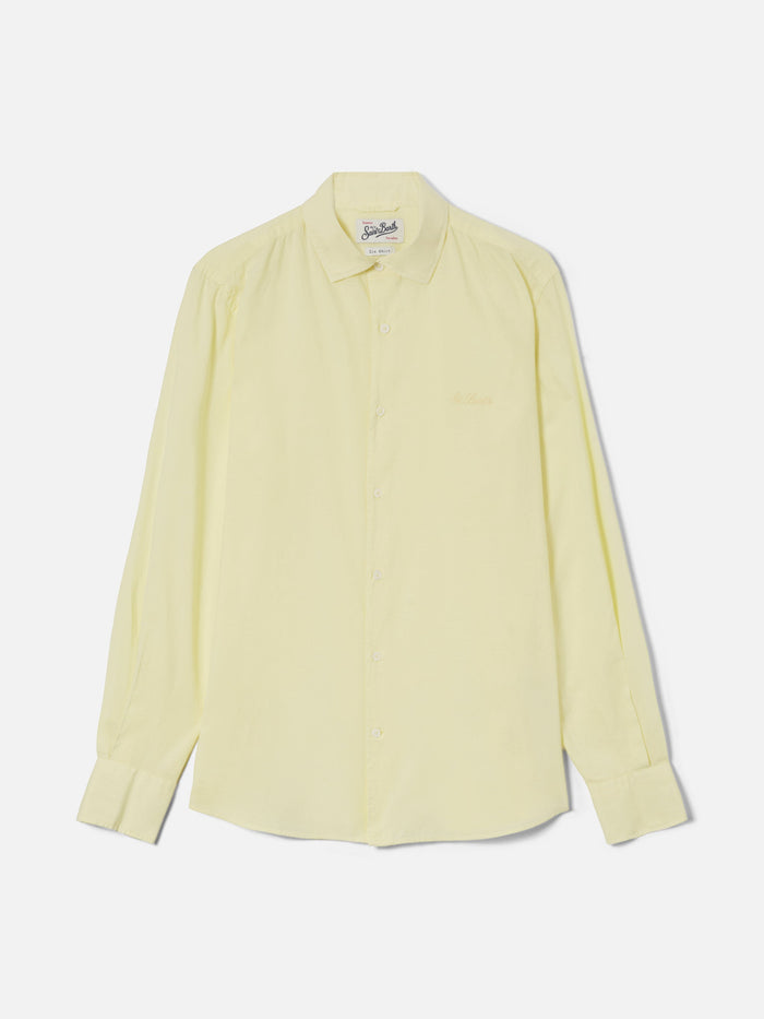 Butter Chemise Shirt Pure Cotton Yellow