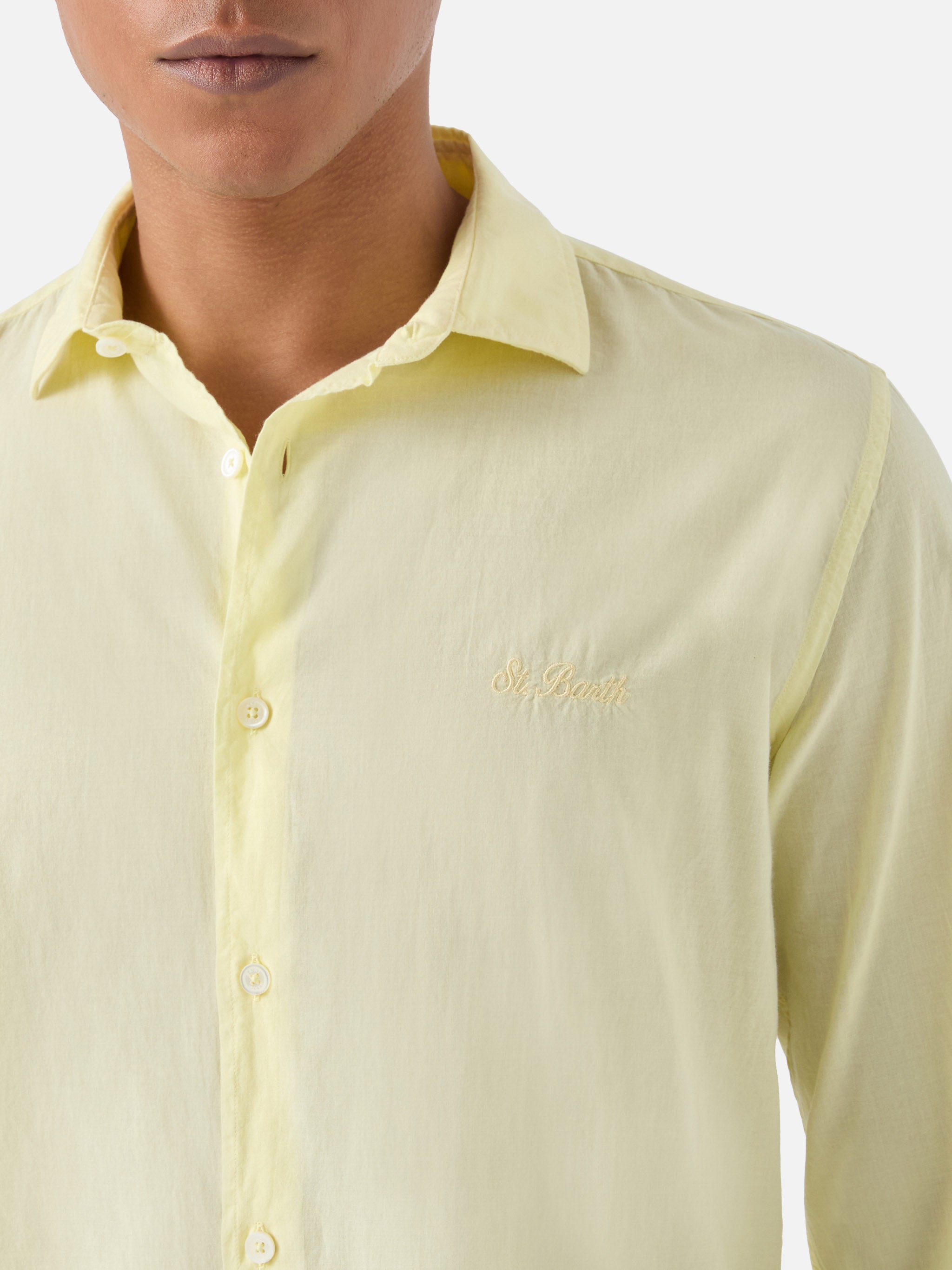 Butter Chemise Shirt Pure Cotton Yellow