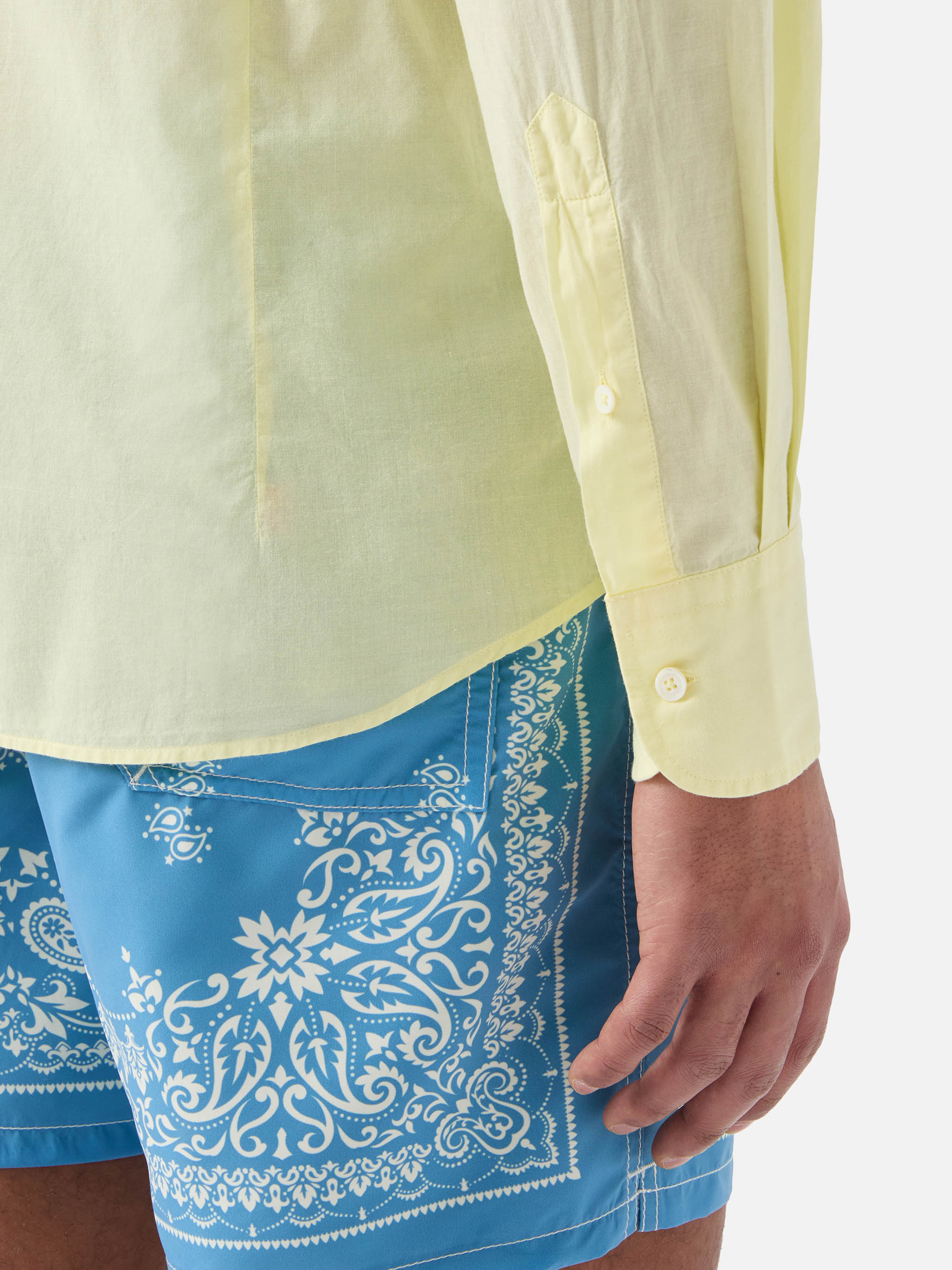 Butter Chemise Shirt Pure Cotton Yellow