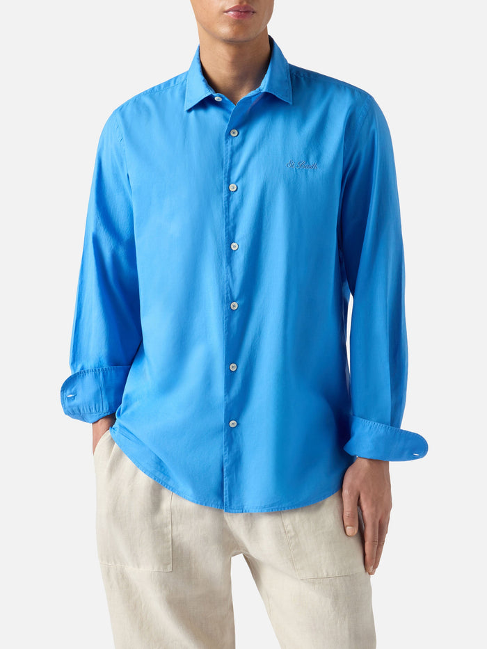 Blue Chemise Shirt Pure Cotton